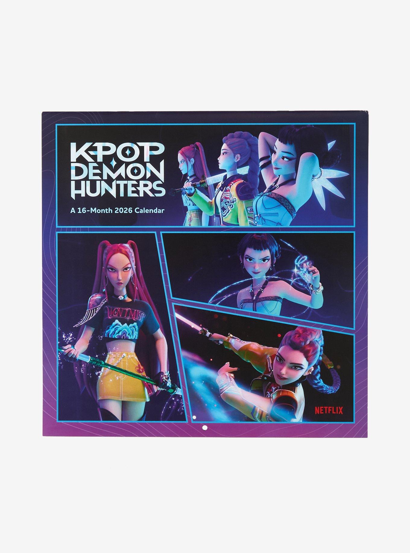 KPop Demon Hunters 2026 16-Month Wall Calendar, , hi-res