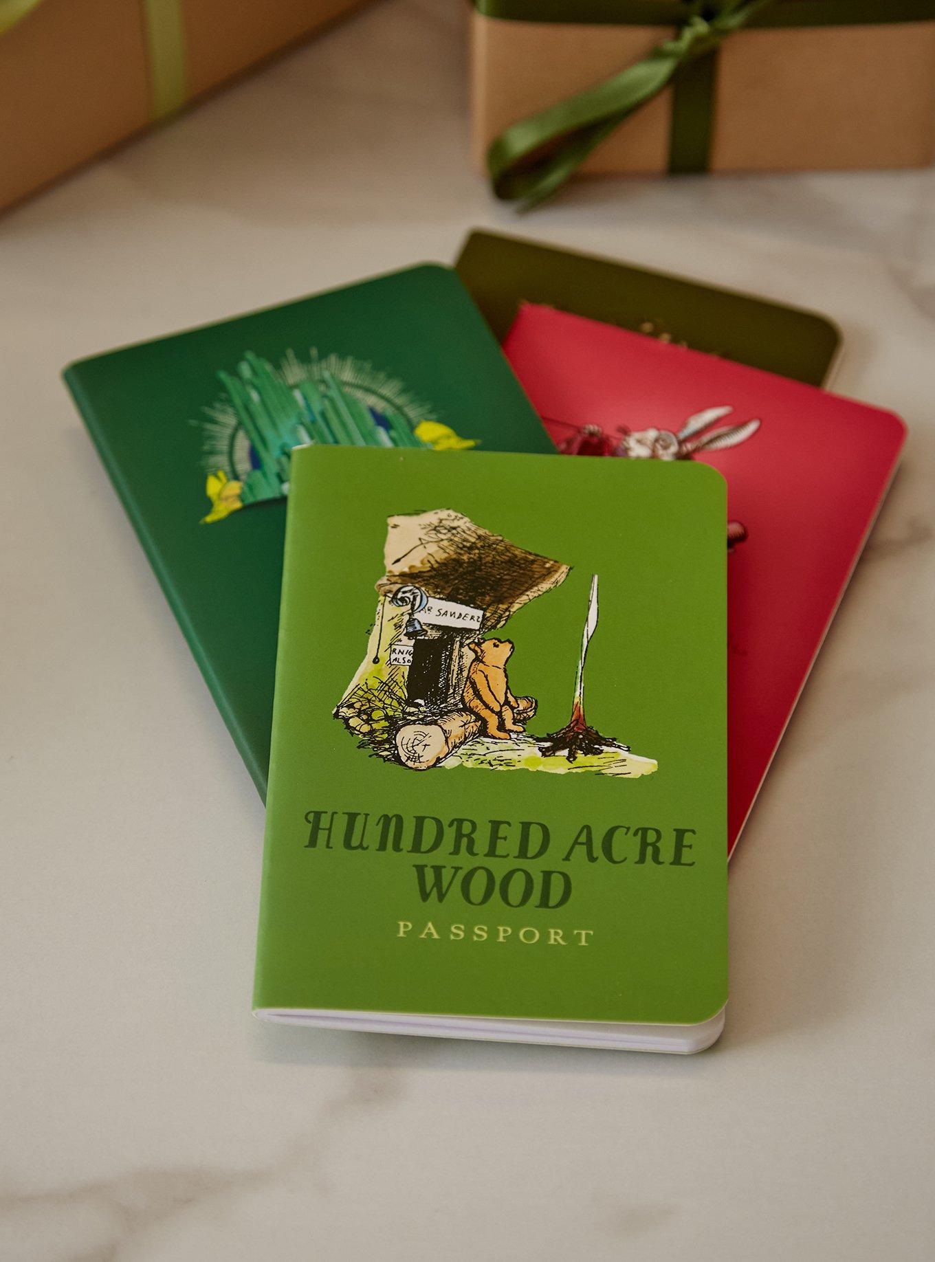 Winnie the Pooh Hundred Acre Wood Passport Notebook, , hi-res