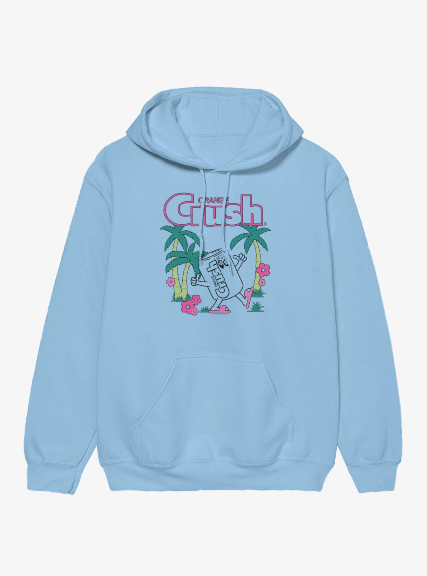 Orange Crush Tropical Hoodie Hot Topic Exclusive, , hi-res