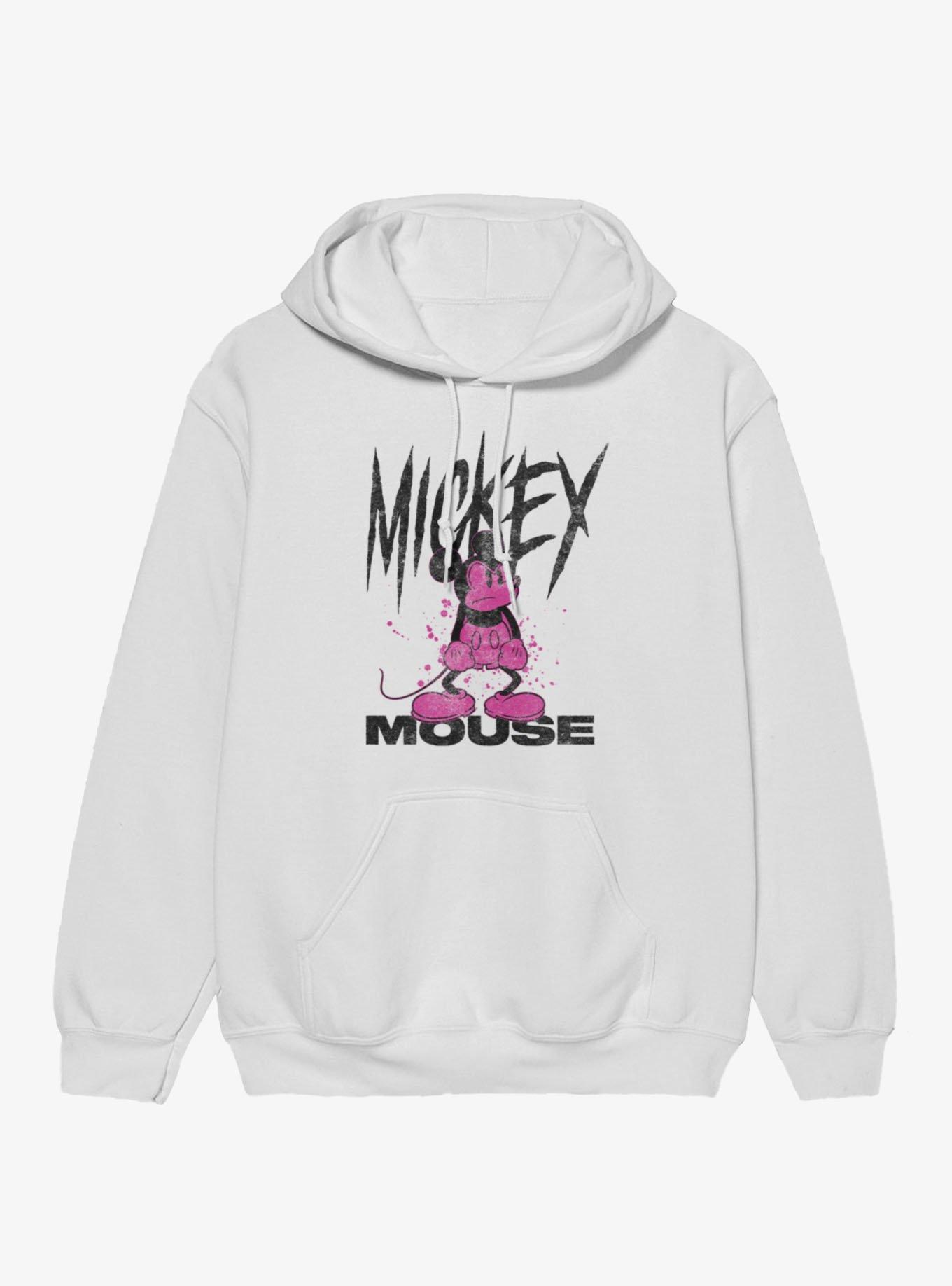 Disney Mickey Mouse Pink Splash Hoodie, , hi-res
