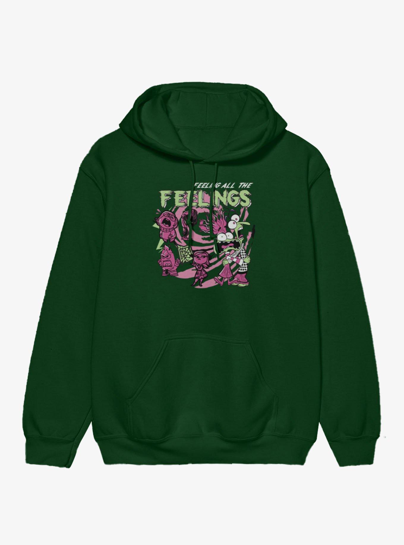 Disney Pixar Inside Out 2 Feeling All The Feelings Hoodie Hot Topic Exclusive