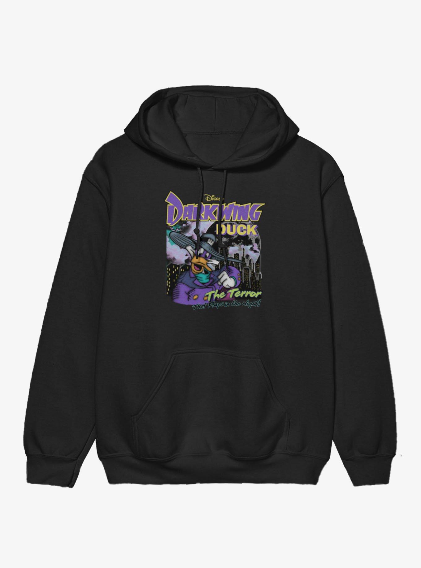Disney Darkwing Duck City The Terror That Flaps In The Night Hoodie Hot Topic Exclusive