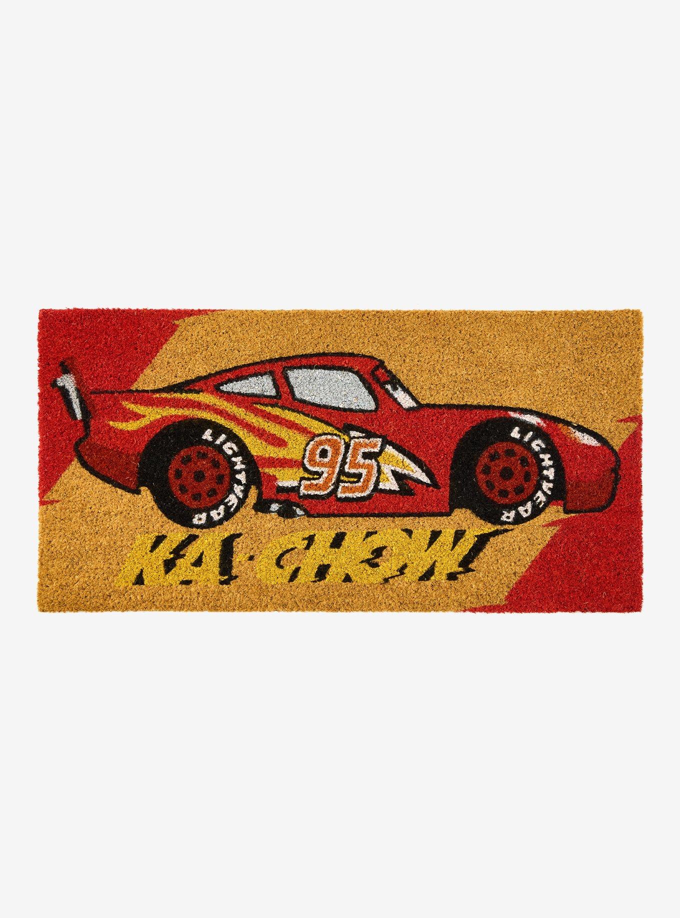 Disney Pixar Cars Lightning McQueen Welcome Mat - BoxLunch Exclusive, , hi-res
