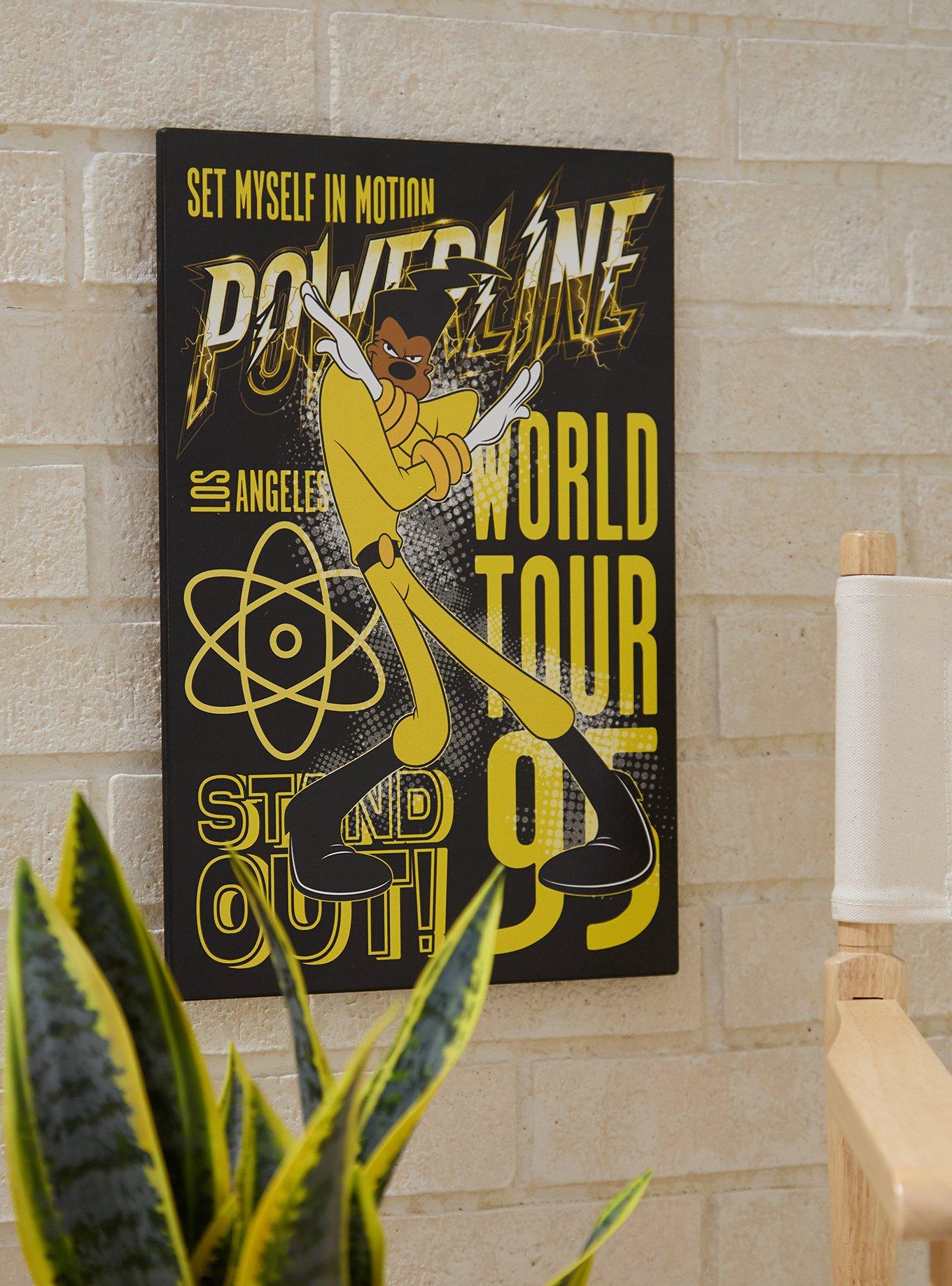 Disney A Goofy Movie Powerline World Tour Wall Art - BoxLunch Exclusive