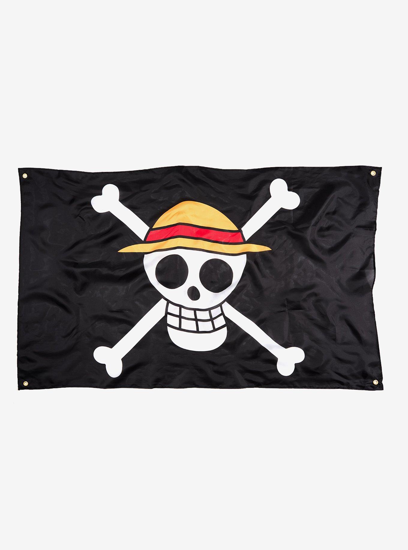 One Piece Straw Hat Crew Large Wall Flag - BoxLunch Exclusive, , hi-res