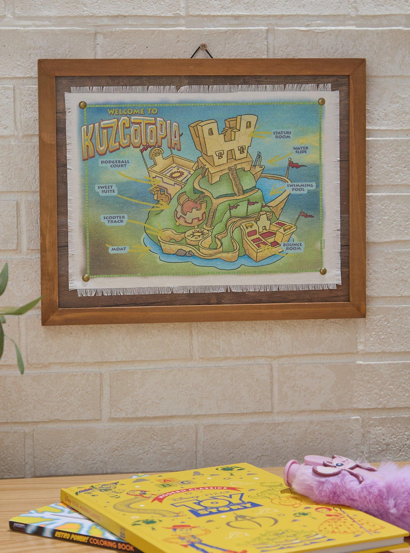 Disney The Emperor's New Groove Kuzcotopia Map Wall Art - BoxLunch Exclusive