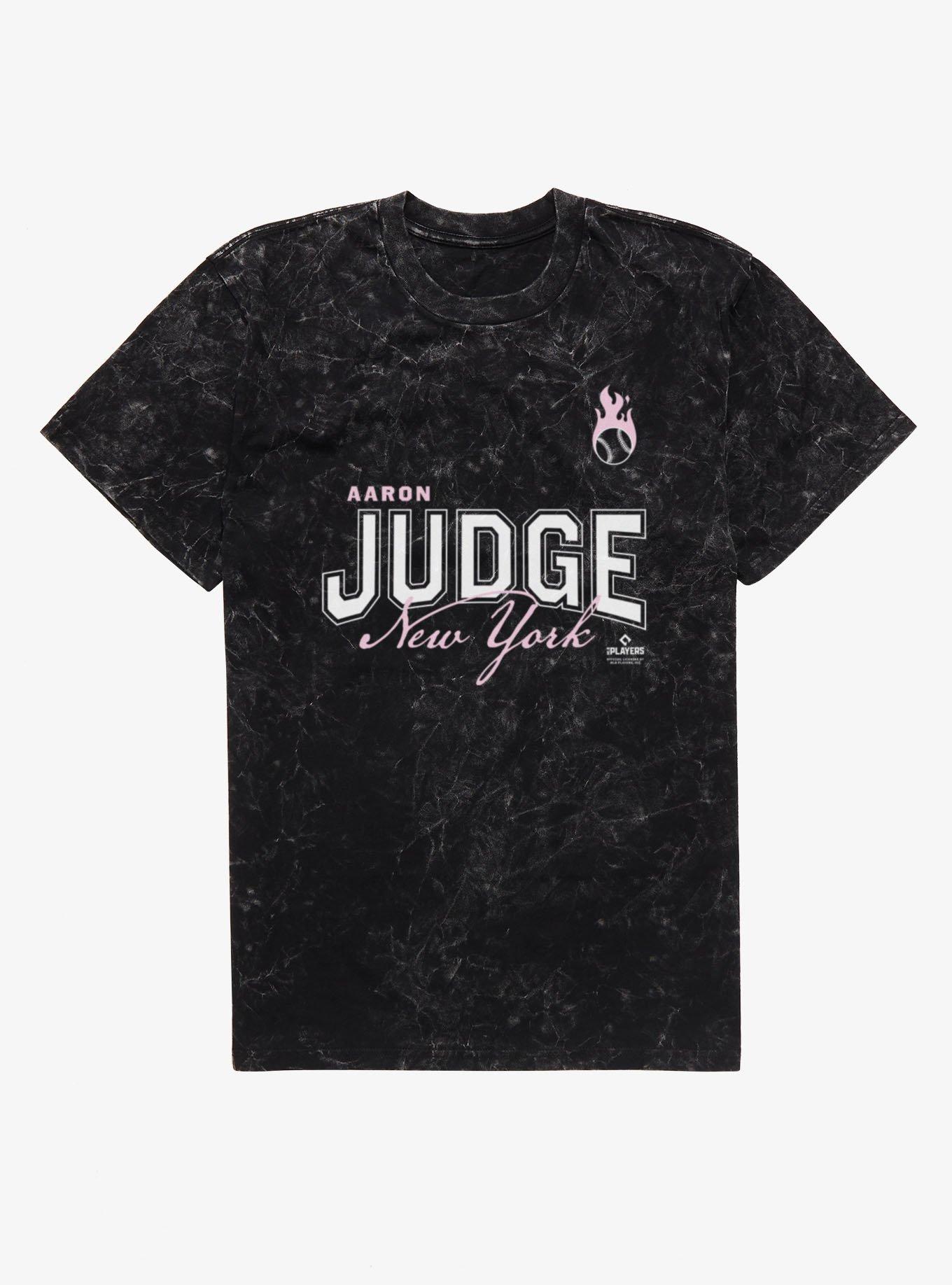 MLB Aaron Judge New York Yankees Mineral Wash T-Shirt Box Lunch Exclusive