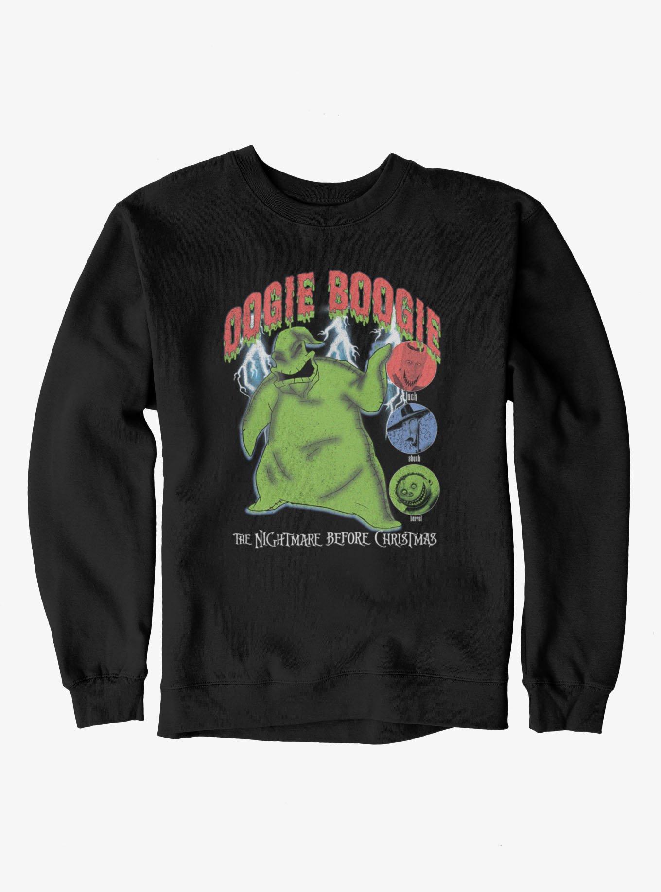 BoxLunch Disney The Nightmare Before Christmas Oogie Boogie Sweatshirt Box Lunch Exclusive