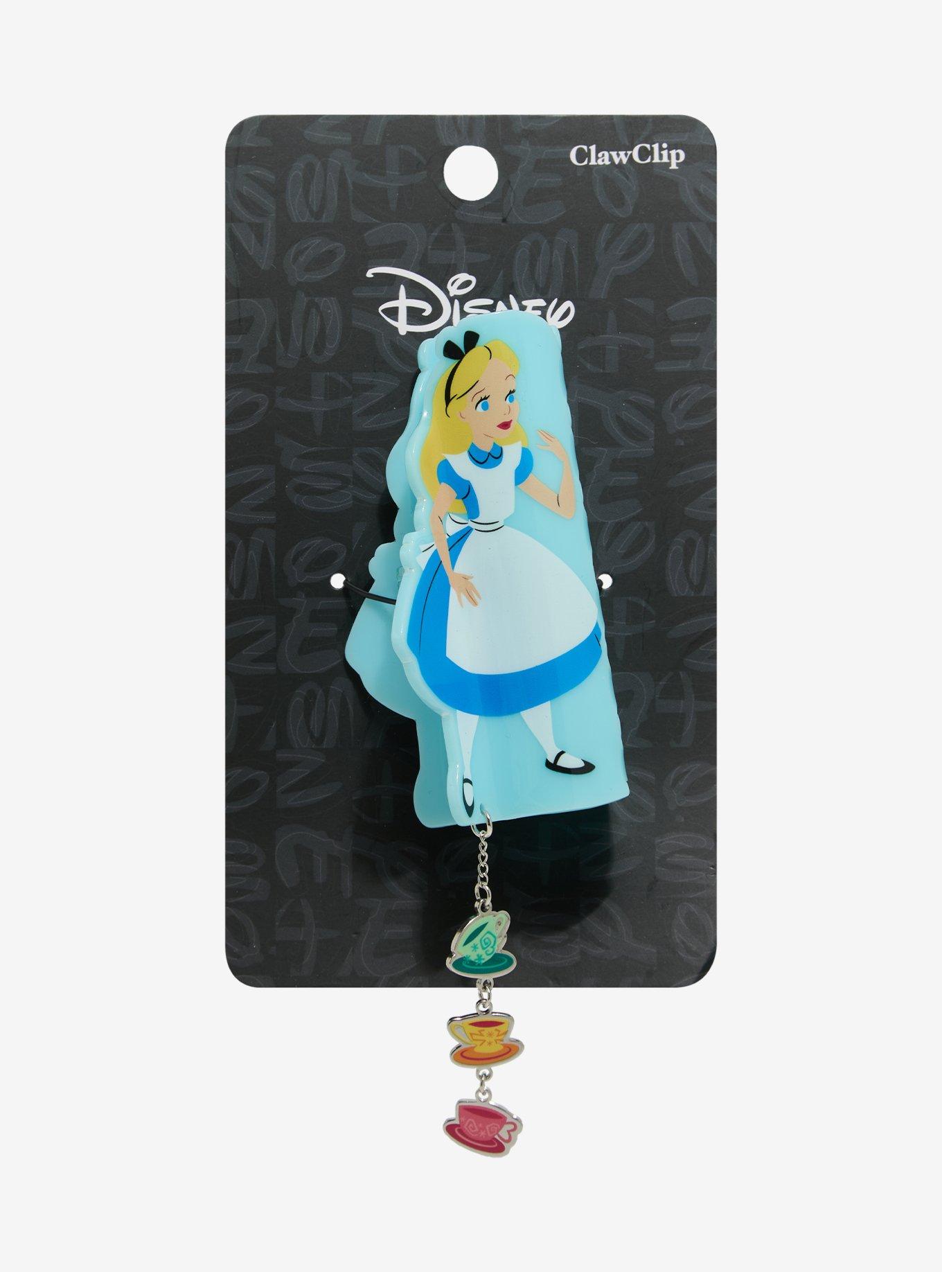 Disney Alice in Wonderland Dangling Tea Cups Claw Clip &mdash; BoxLunch Exclusive, , hi-res