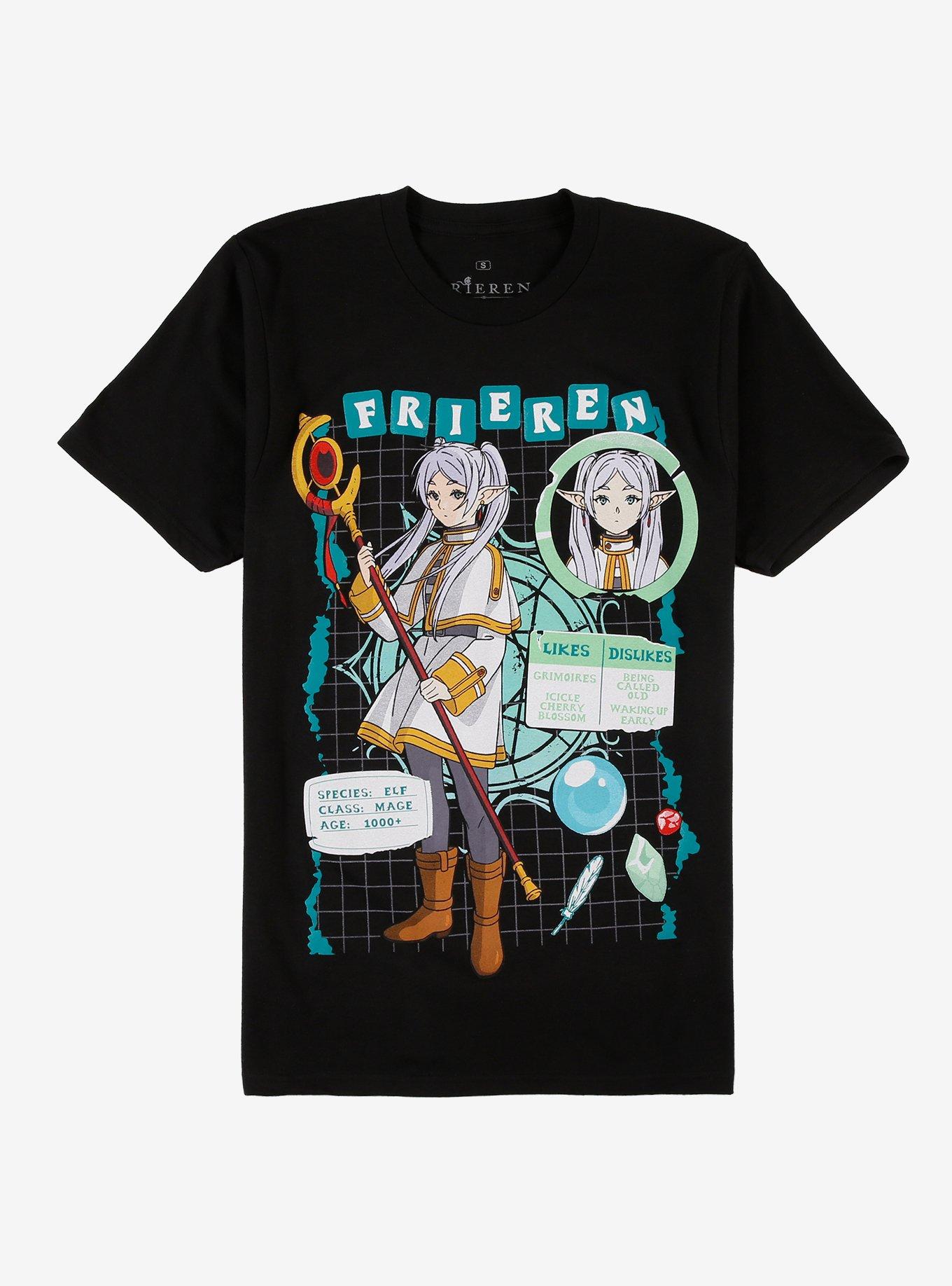 Frieren: Beyond Journey's End Stats T-Shirt, , hi-res