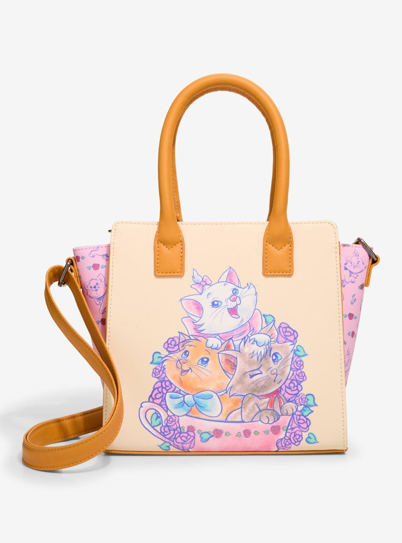 Loungefly Disney The Aristocats Floral Satchel Bag, , hi-res
