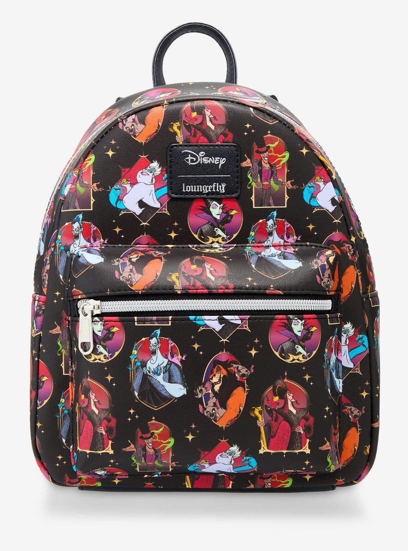 Loungefly Disney Villains Portrait Stars Mini Backpack, , hi-res