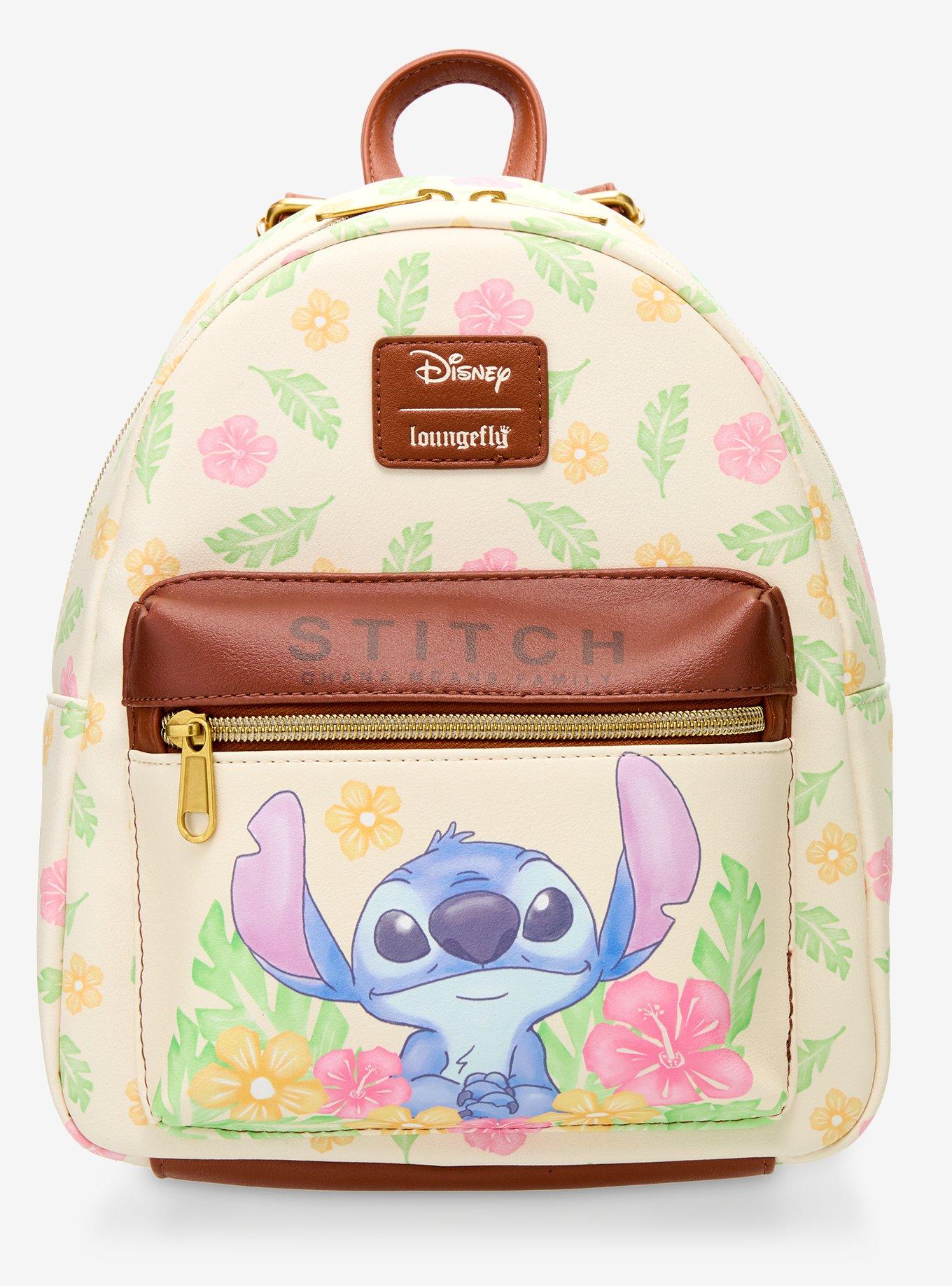 Loungefly Disney Stitch Tropical Quote Mini Backpack, , hi-res
