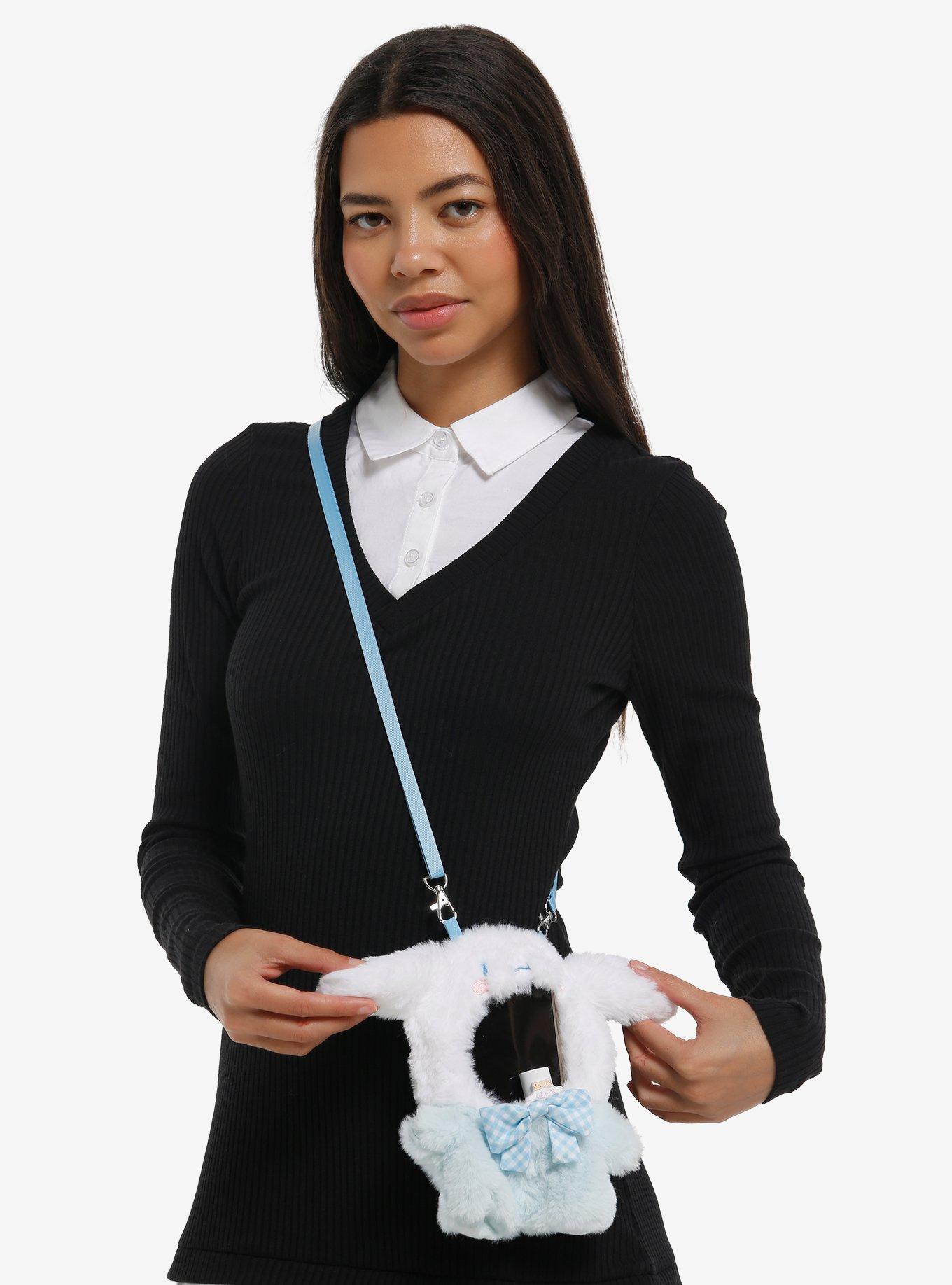 Sanrio Japan Originals Cinnamoroll Plush Crossbody Pouch, , hi-res