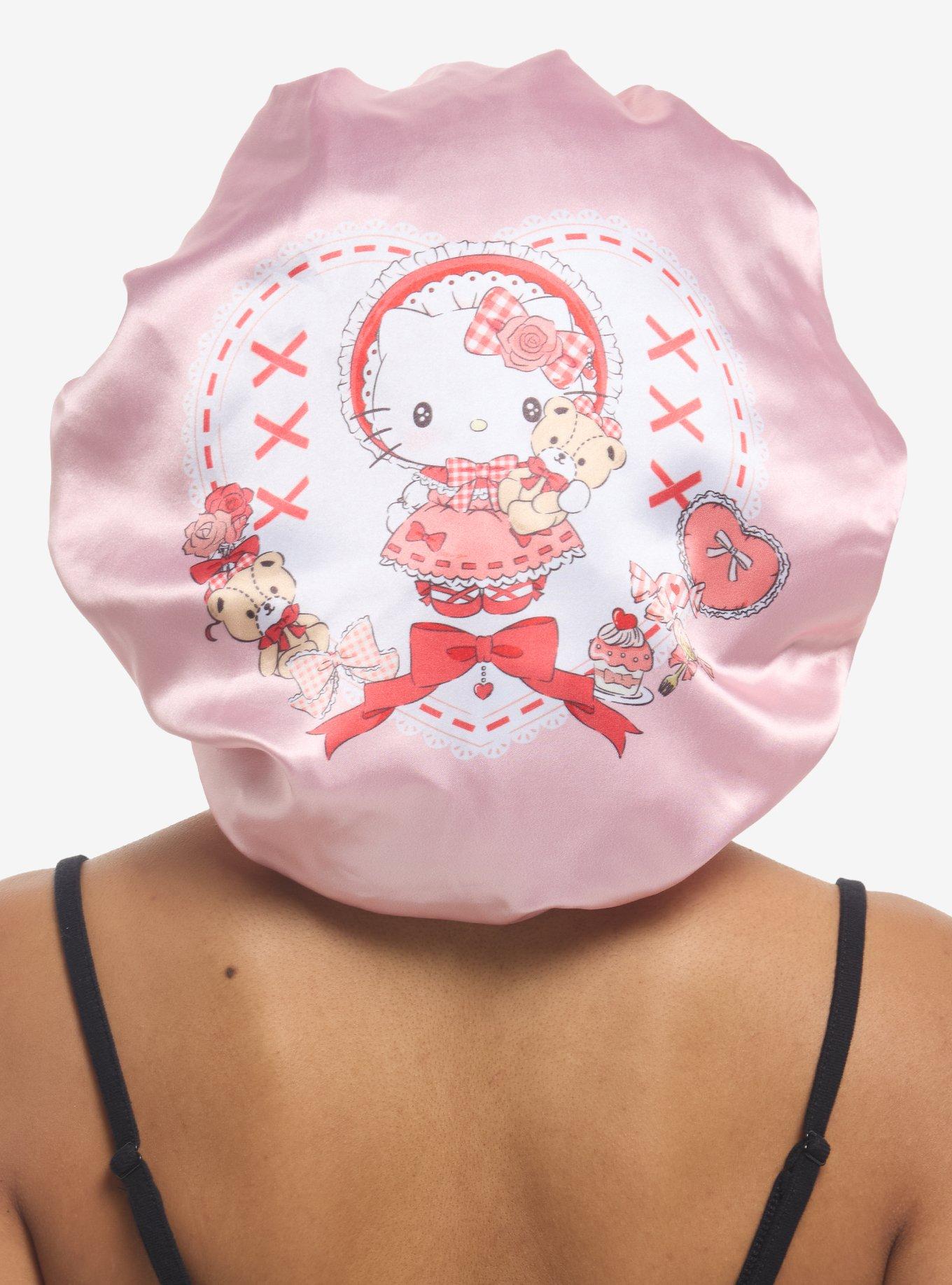 Hello Kitty Lolita Bow Reversible Bonnet, , hi-res