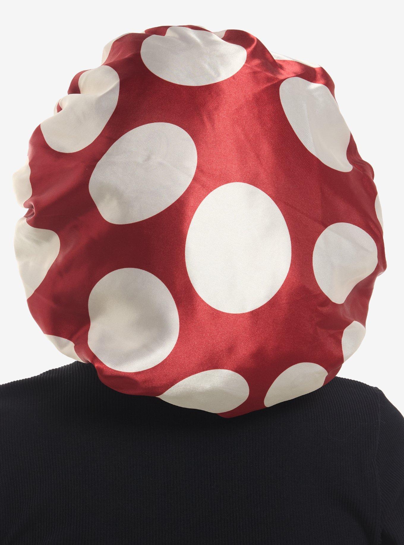 Mushroom Cottagecore Reversible Satin Bonnet, , hi-res