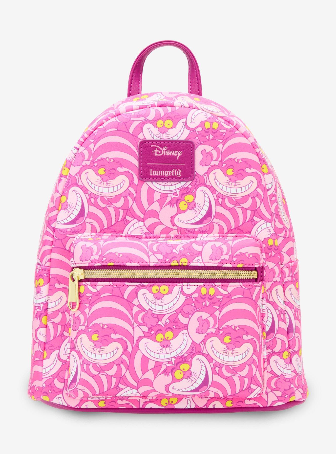 Loungefly Disney Alice In Wonderland Cheshire Cat Collage Mini Backpack, , hi-res