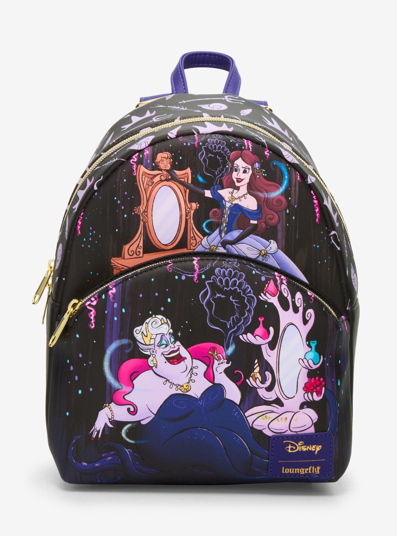 Loungefly Disney The Little Mermaid Ursula & Vanessa Mini Backpack, , hi-res