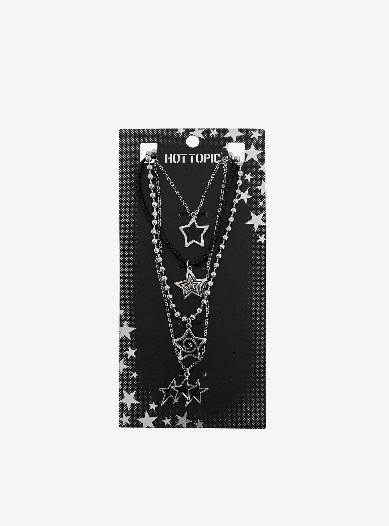 Multi Star Spiral Necklace Set, , hi-res