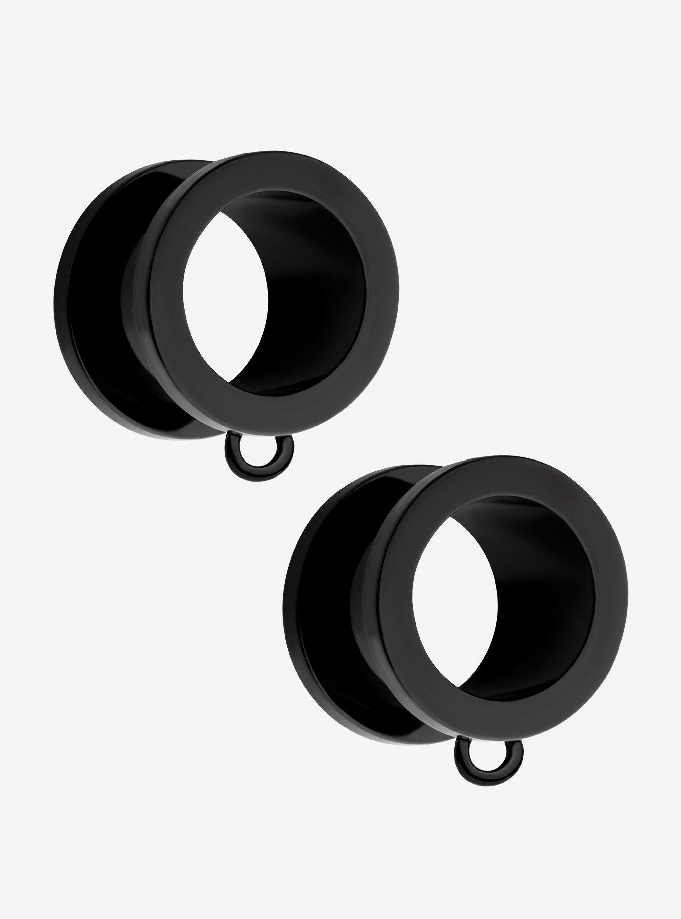 Steel Black O-Ring Eyelet Plug 2 Pack, , hi-res
