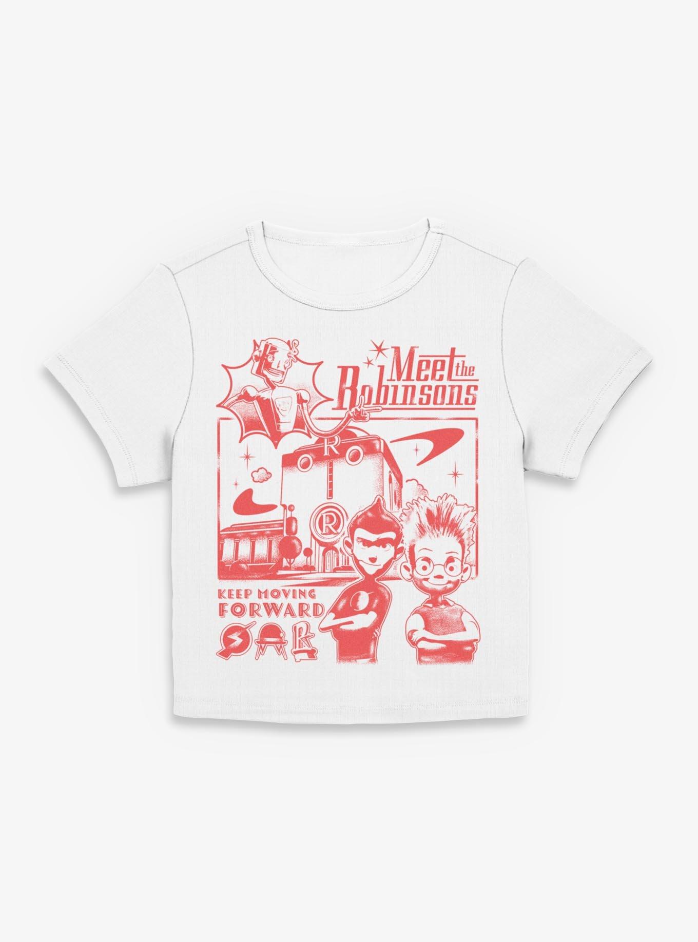 Disney Meet The Robinsons Keep Movig Forward Womens Baby T-Shirt, , hi-res