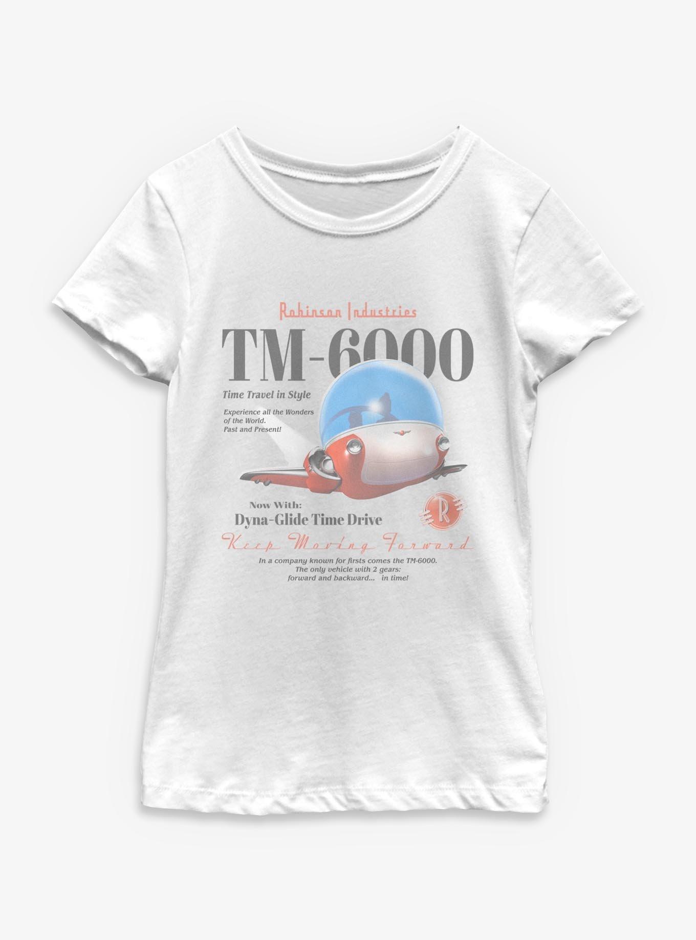 Disney Meet The Robinsons TM-6000 Time Travel Vehicle Youth Girls T-Shirt, , hi-res