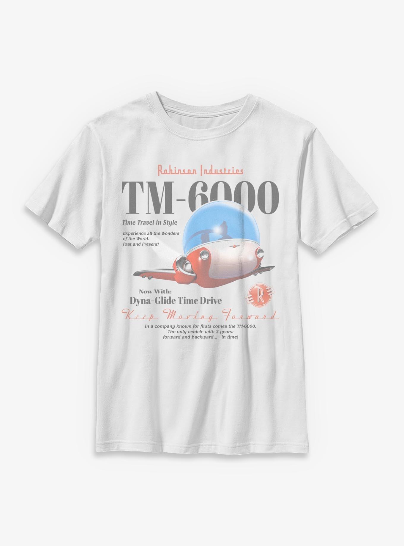 Disney Meet The Robinsons TM-6000 Time Travel Vehicle Youth Boys T-Shirt, , hi-res