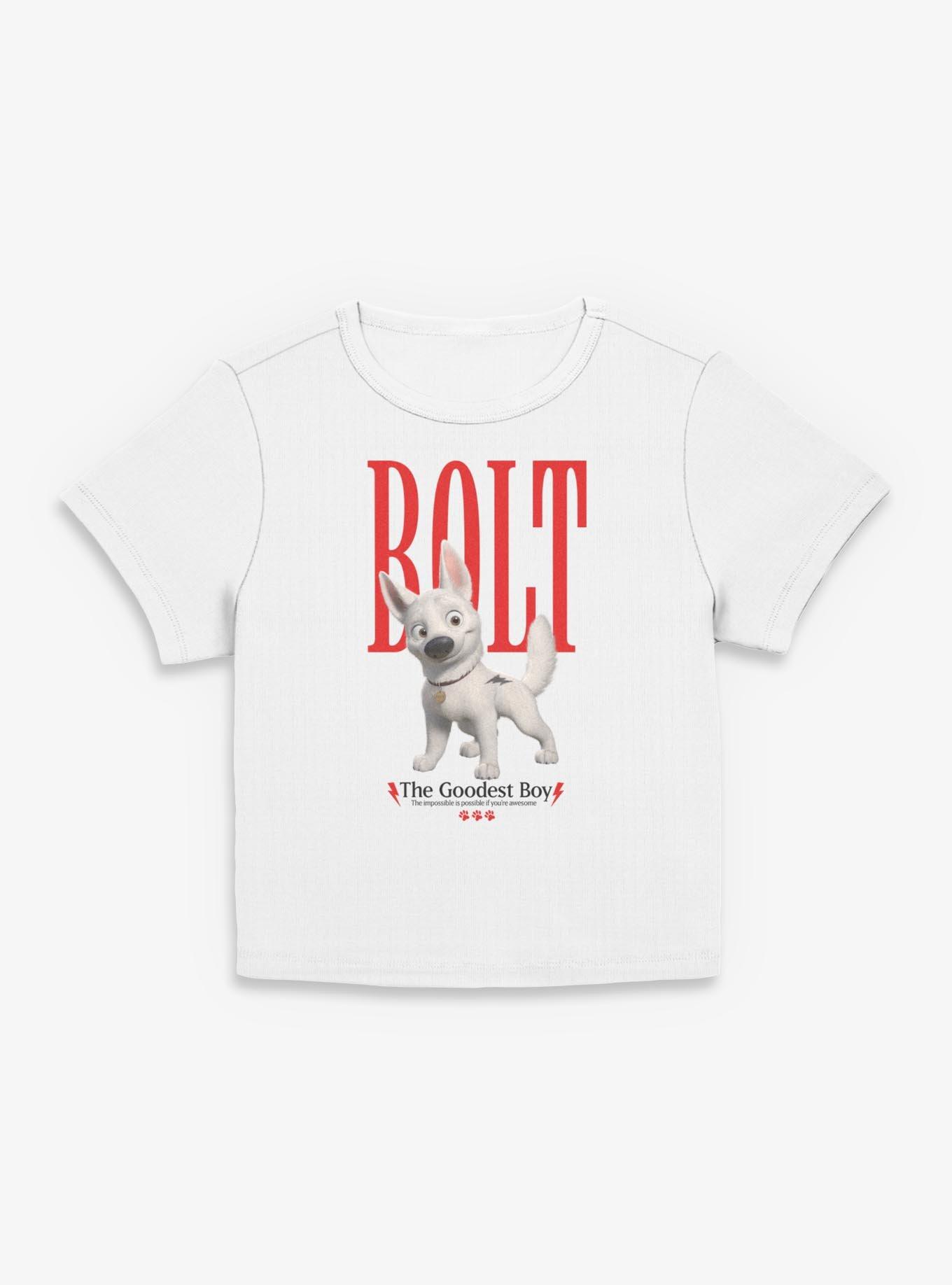 Disney Bolt The Goodest Boy Red Text Womens Baby T-Shirt, , hi-res