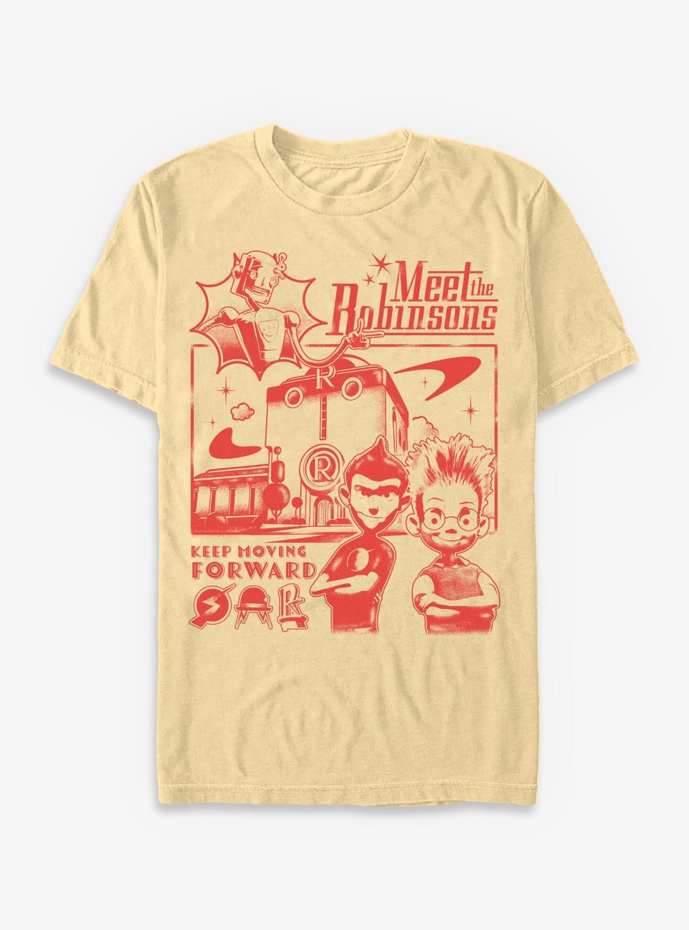 Disney Meet The Robinsons Keep Movig Forward Garment Dye T, , hi-res