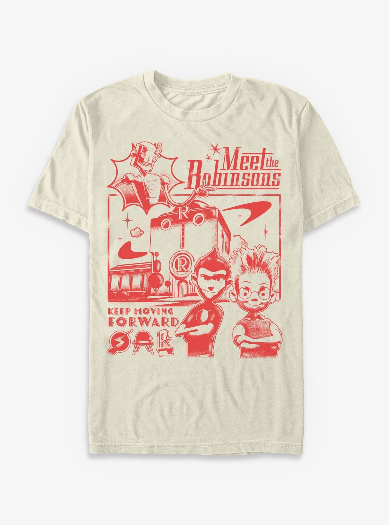 Disney Meet The Robinsons Keep Movig Forward Garment Dye T, , hi-res