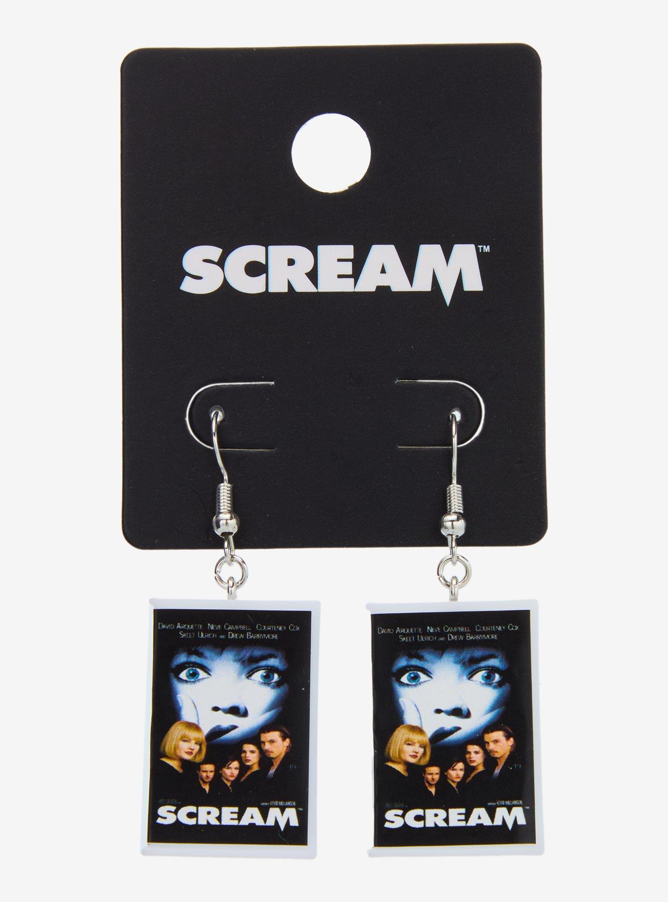Scream VHS Drop Earrings, , hi-res