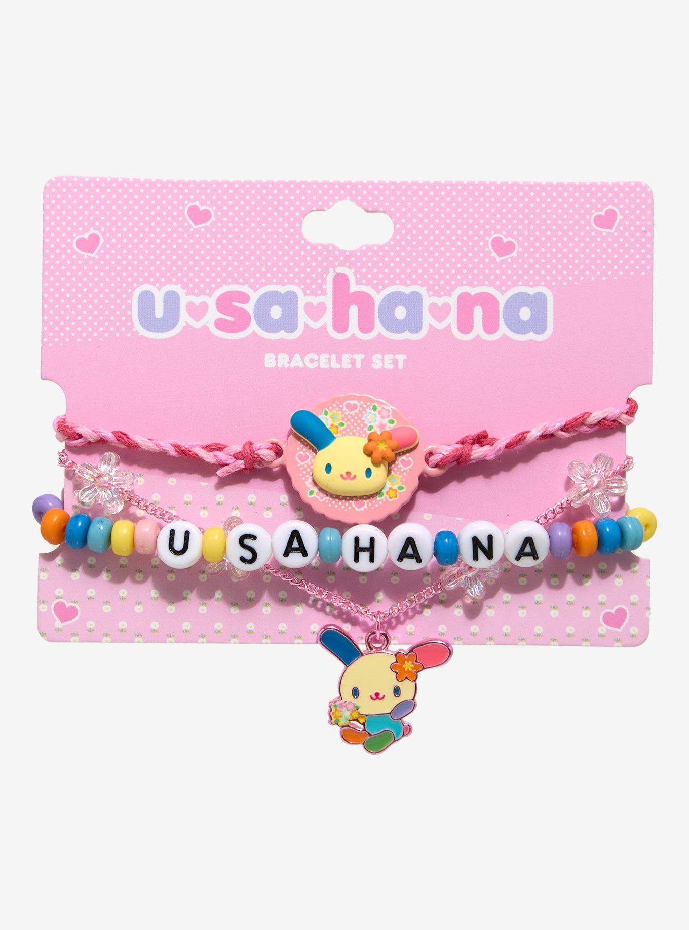 U*SA*HA*NA Flowers Bracelet Set, , hi-res