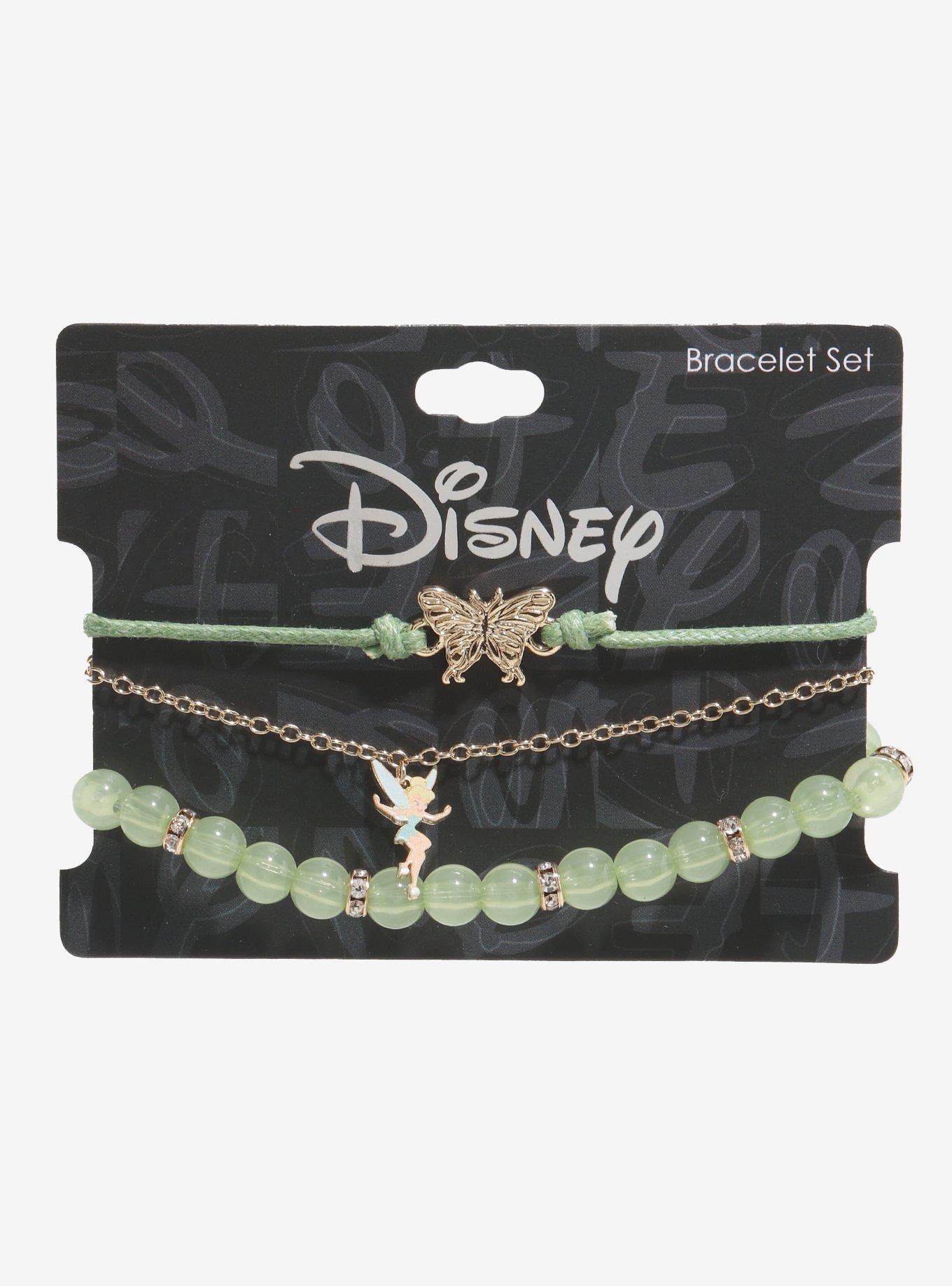 Disney Peter Pan Tinker Bell Butterfly Bracelet Set, , hi-res