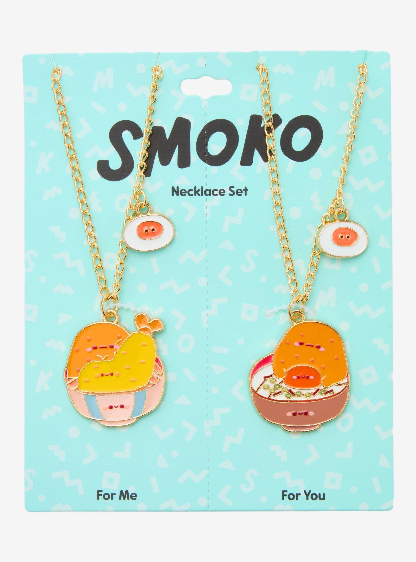 Smoko Tayto Ramen Best Friend Necklace Set, , hi-res