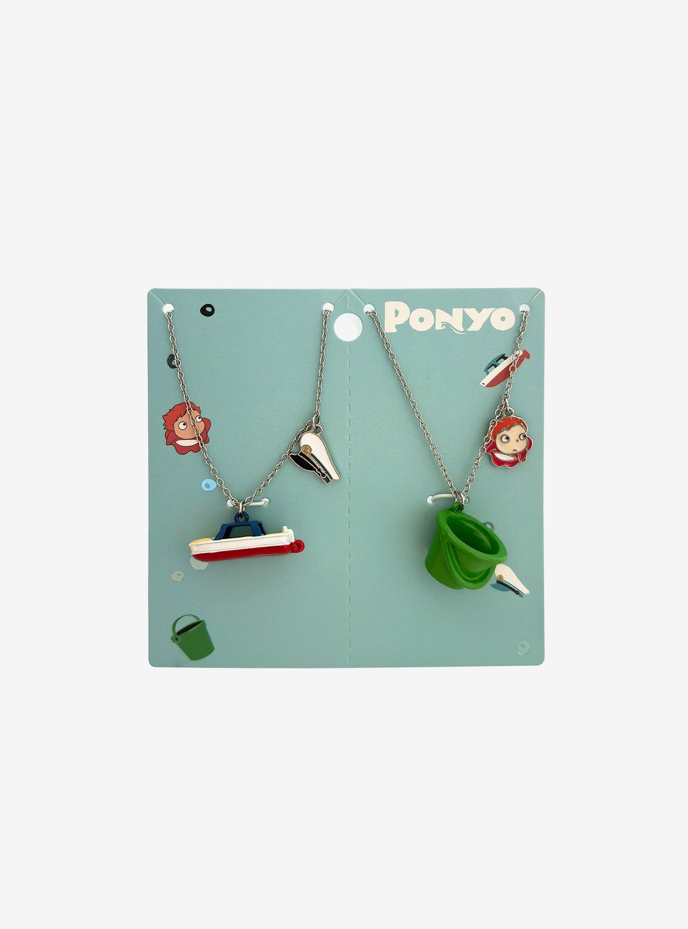 Studio Ghibli&reg; Ponyo Boat & Bucket Best Friend Necklace Set, , hi-res