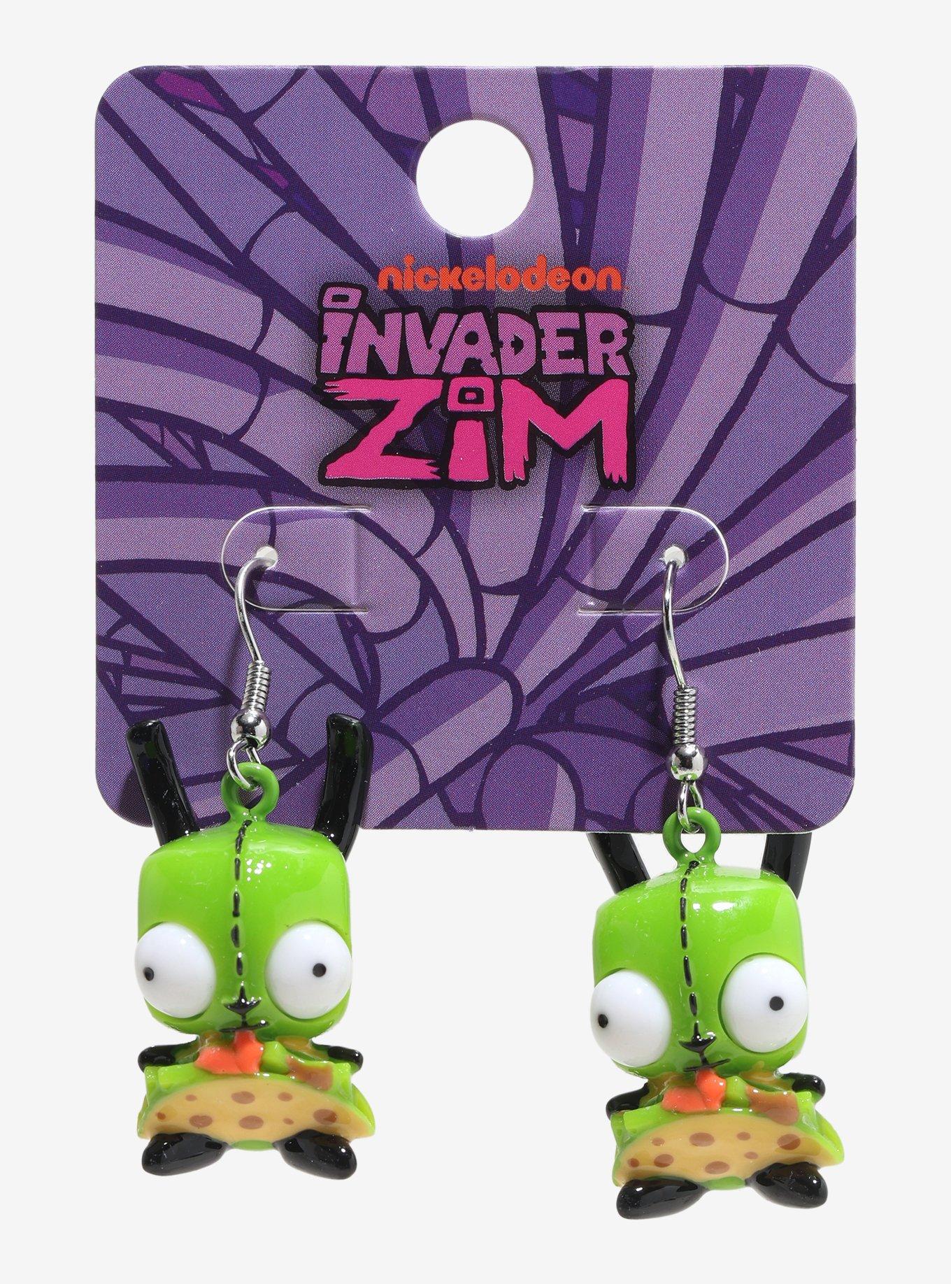 Invader Zim GIR Tacos Figural Earrings, , hi-res