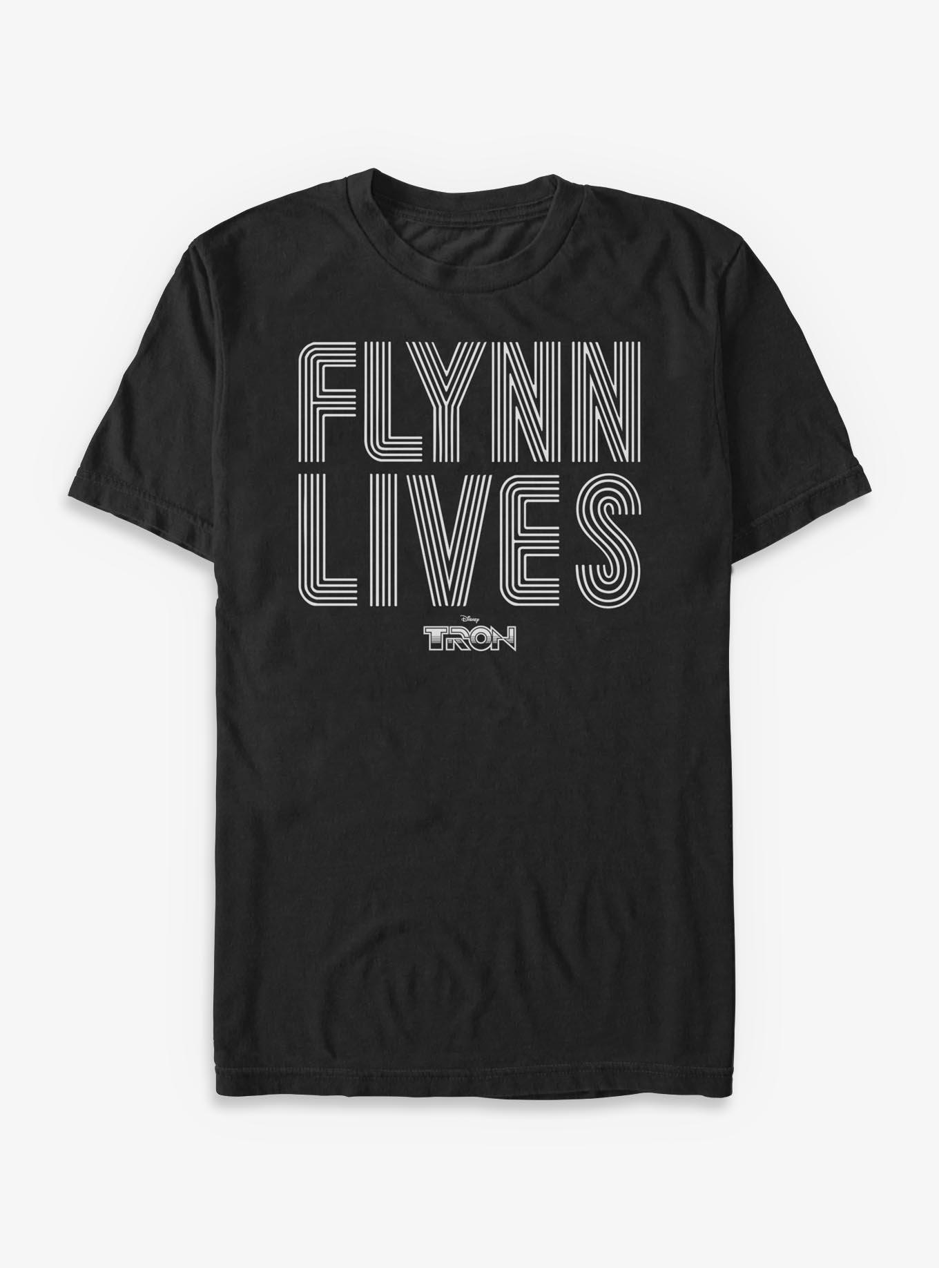Tron Flynn Lives T-Shirt, BLACK, hi-res