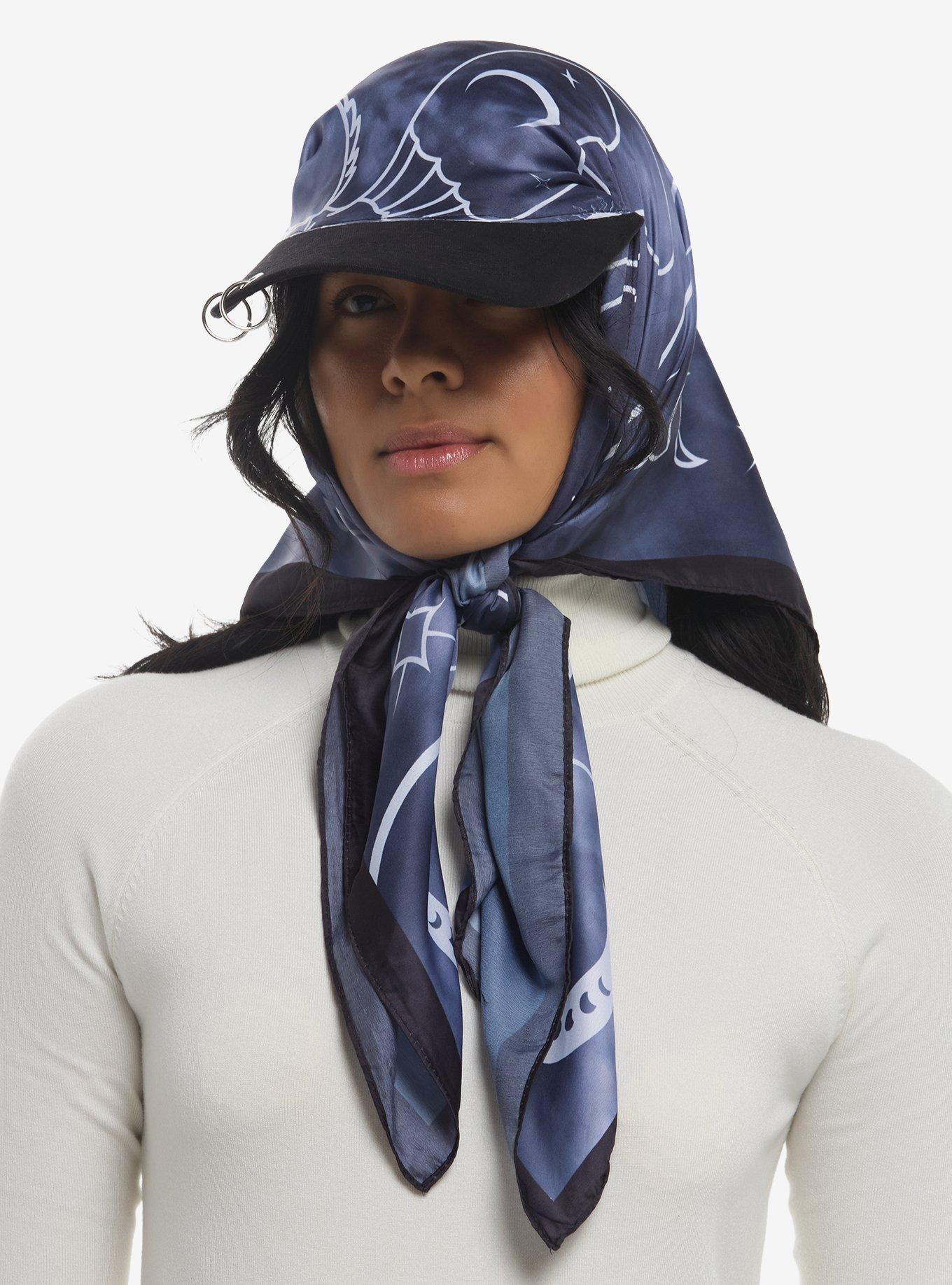 Celestial Dye Hardware Hair Scarf Cap, , hi-res