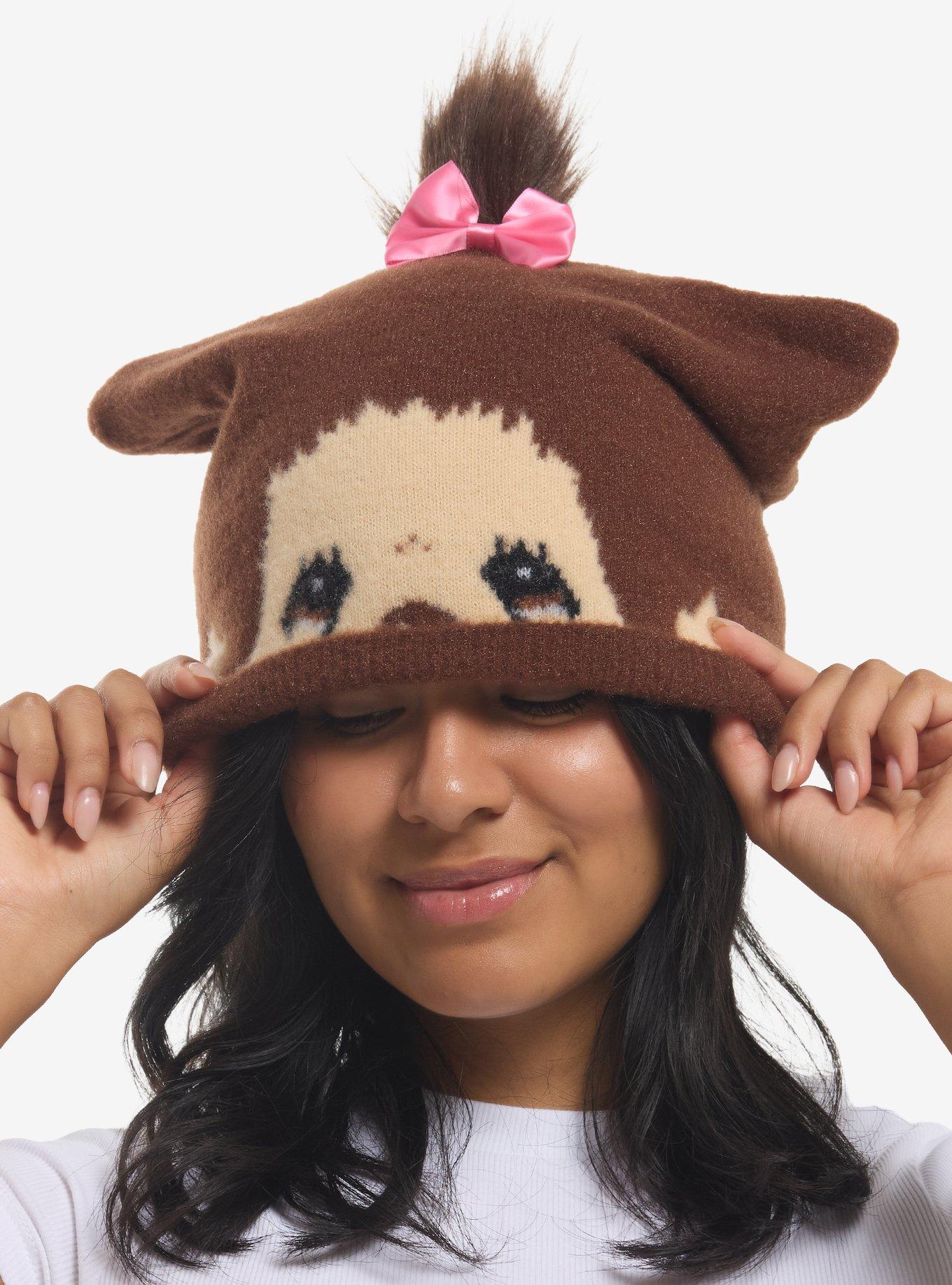 Monchhichi Face Subtle Ear Beanie, , hi-res
