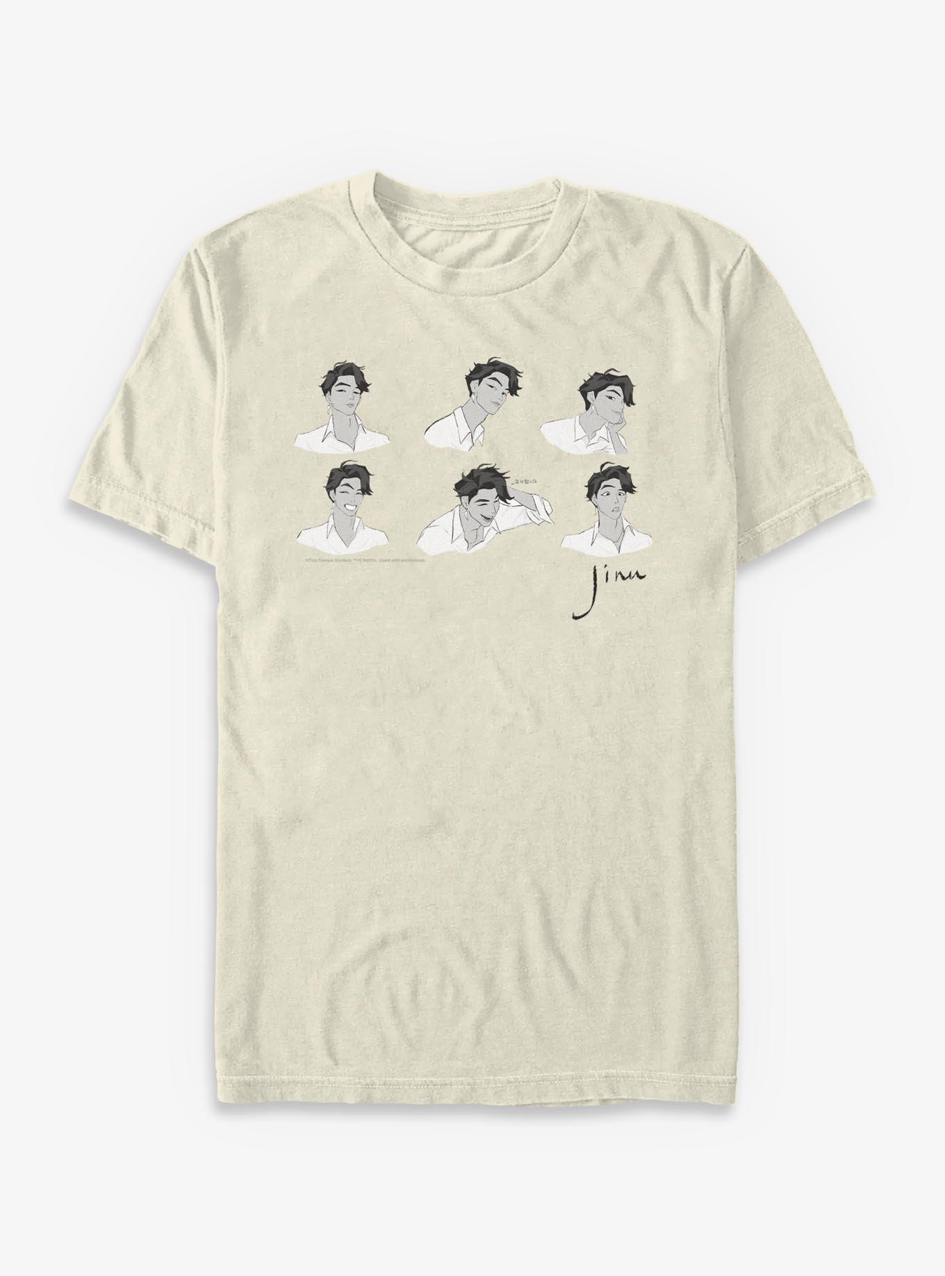 COMFORTCOLORS KPop Demon Hunters Saja Boys Jinu Expression Garment Dye T-Shirt