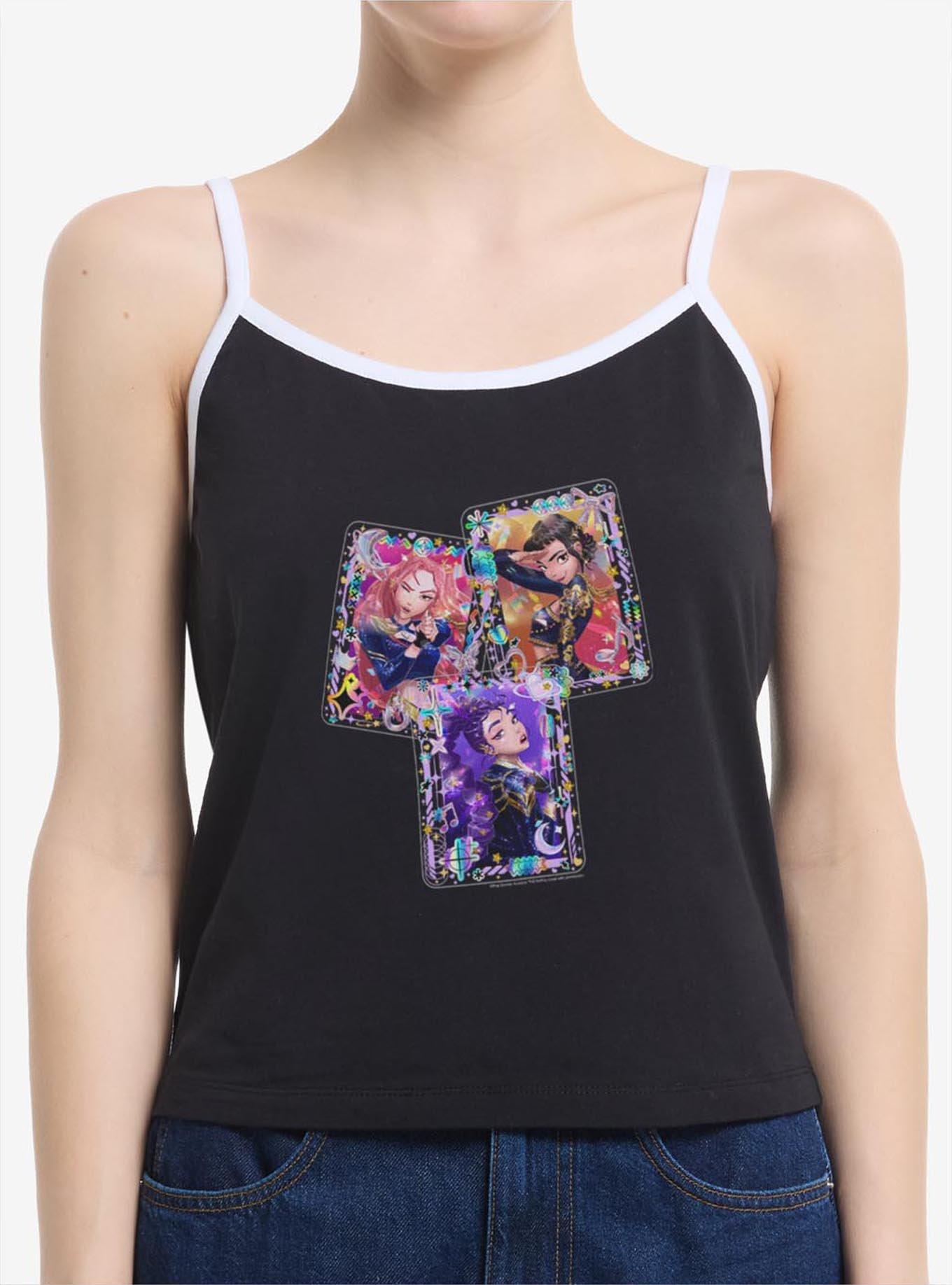KPop Demon Hunters HUNTR/X Toploader Deco Photocards Girls Cami