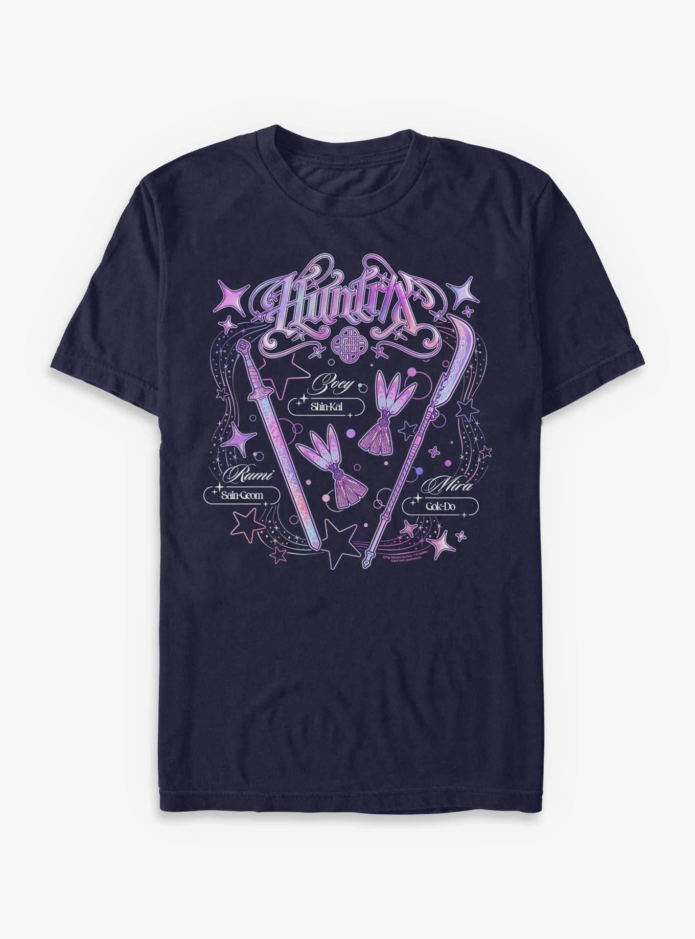 KPop Demon Hunters HUNTR/X Weapons T-Shirt