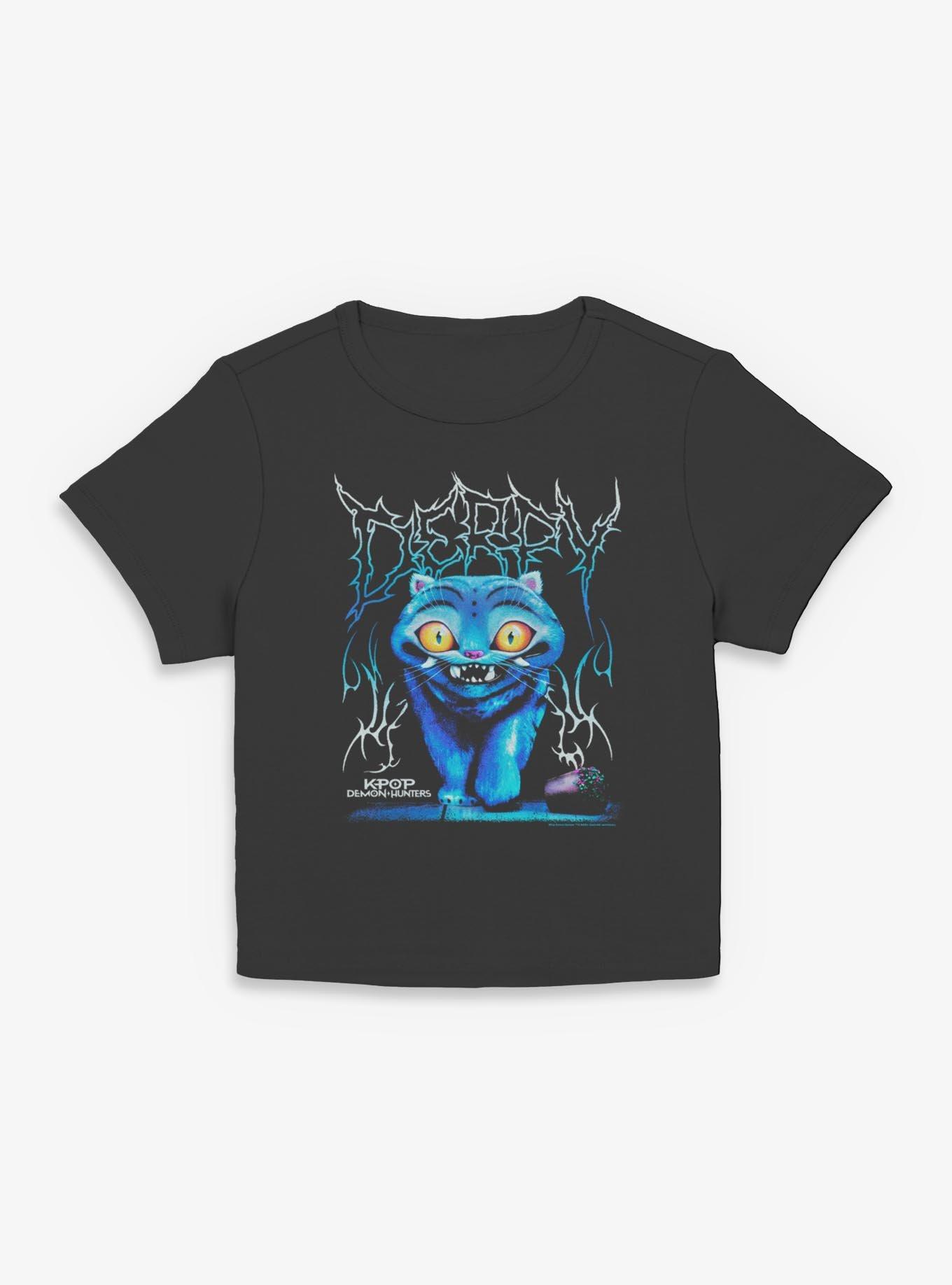 KPop Demon Hunters Derpy Rock Girls Baby T-Shirt Hot Topic Exclusive, BLACK, hi-res