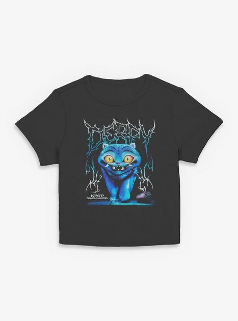KPop Demon Hunters Derpy Tiger Rock Girls Baby T-Shirt Hot Topic ...