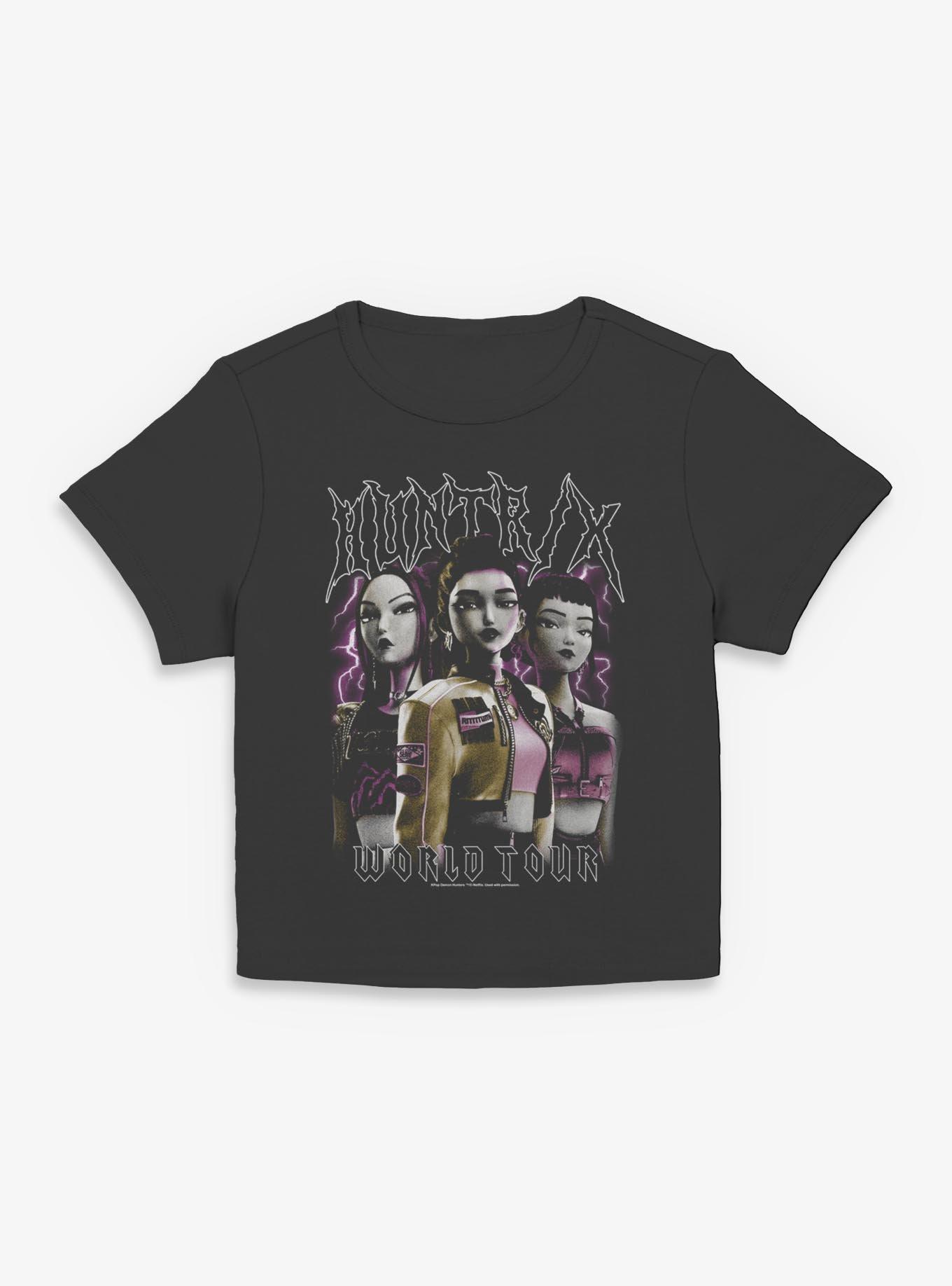 KPop Demon Hunters HUNTR/X World Tour Group Pose Girls Baby T-Shirt Hot Topic Exclusive
