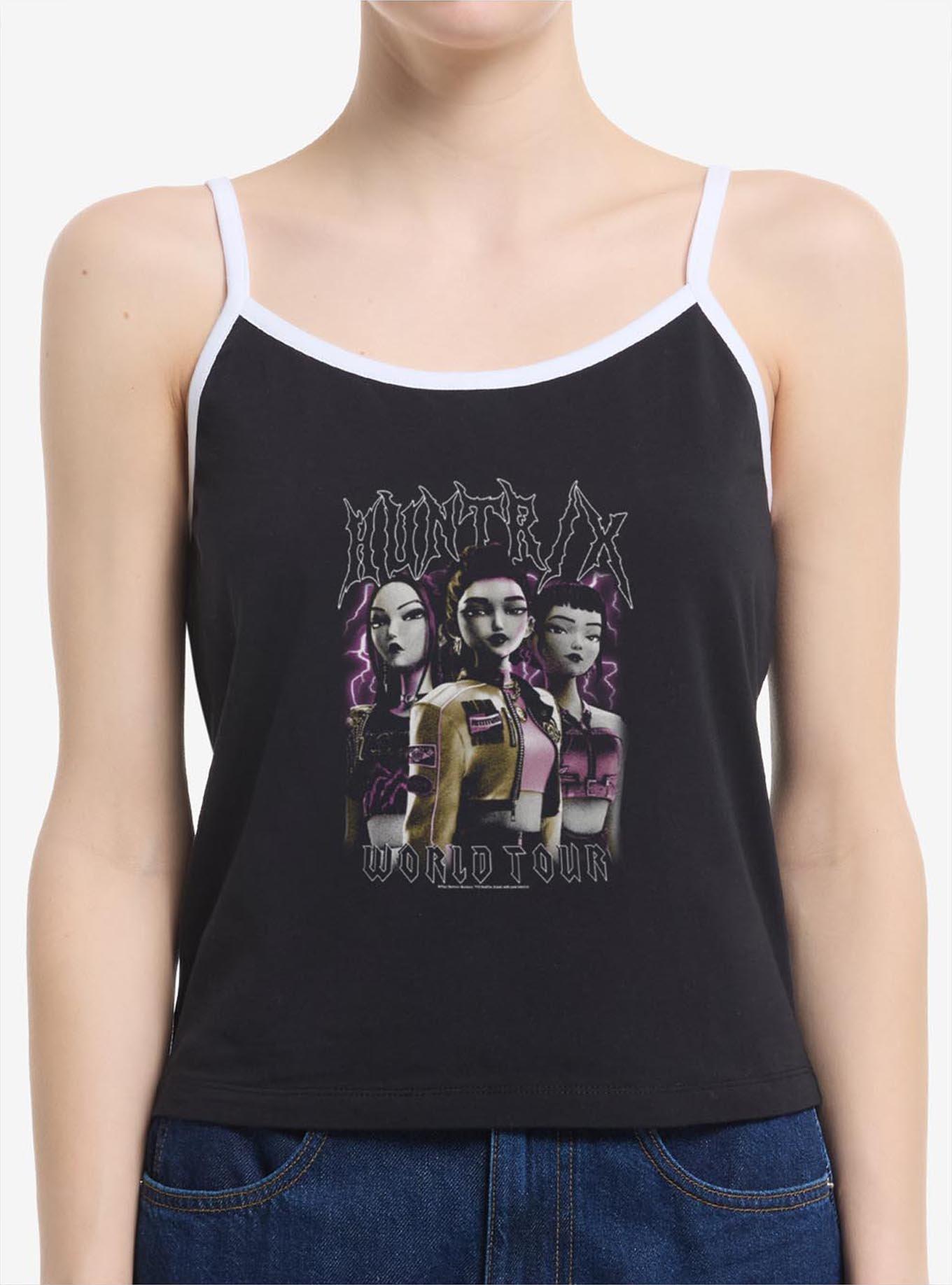 KPop Demon Hunters HUNTR/X World Tour Group Pose Girls Cami Hot Topic Exclusive, , hi-res
