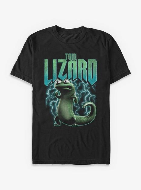 Disney Pixar Hoppers Tom Lizard Metal T-Shirt - BLACK | Hot Topic