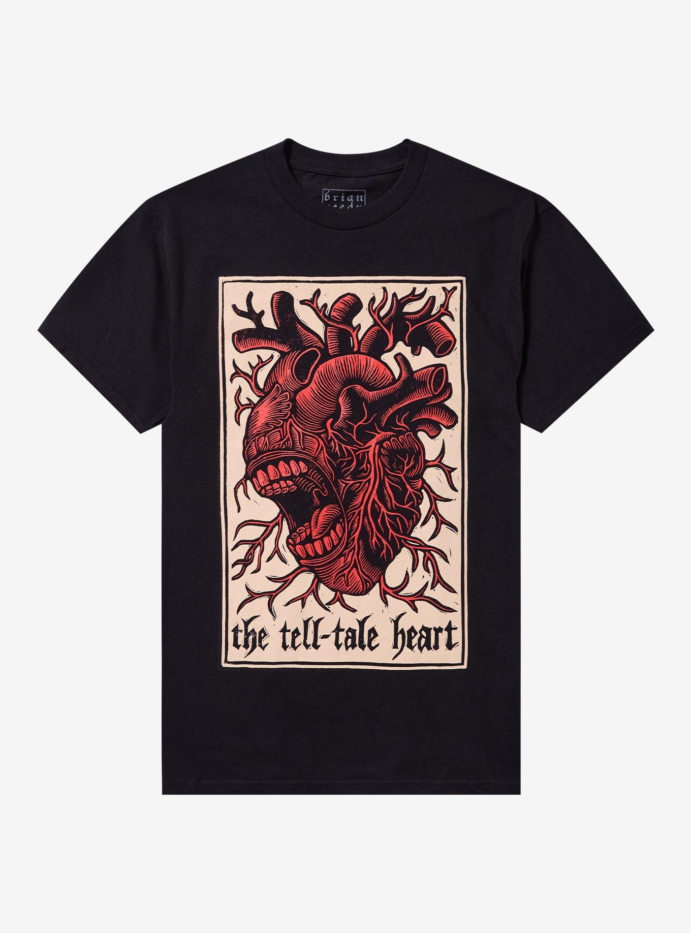 The Tell-Tale Heart T-Shirt By Brian Reedy, , hi-res