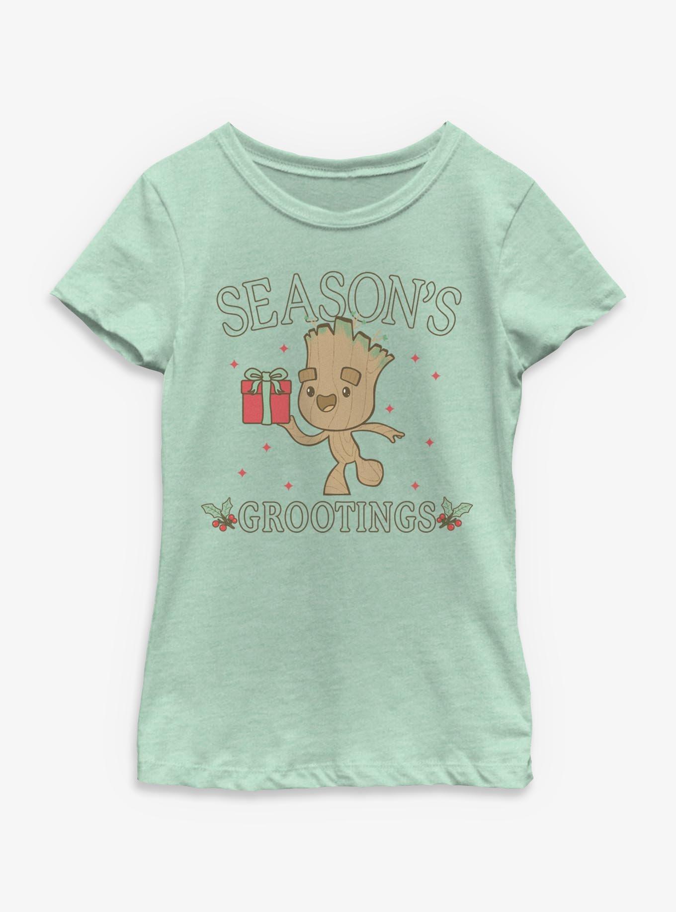 Marvel Groot Tree Season Youth Girls T-Shirt, , hi-res
