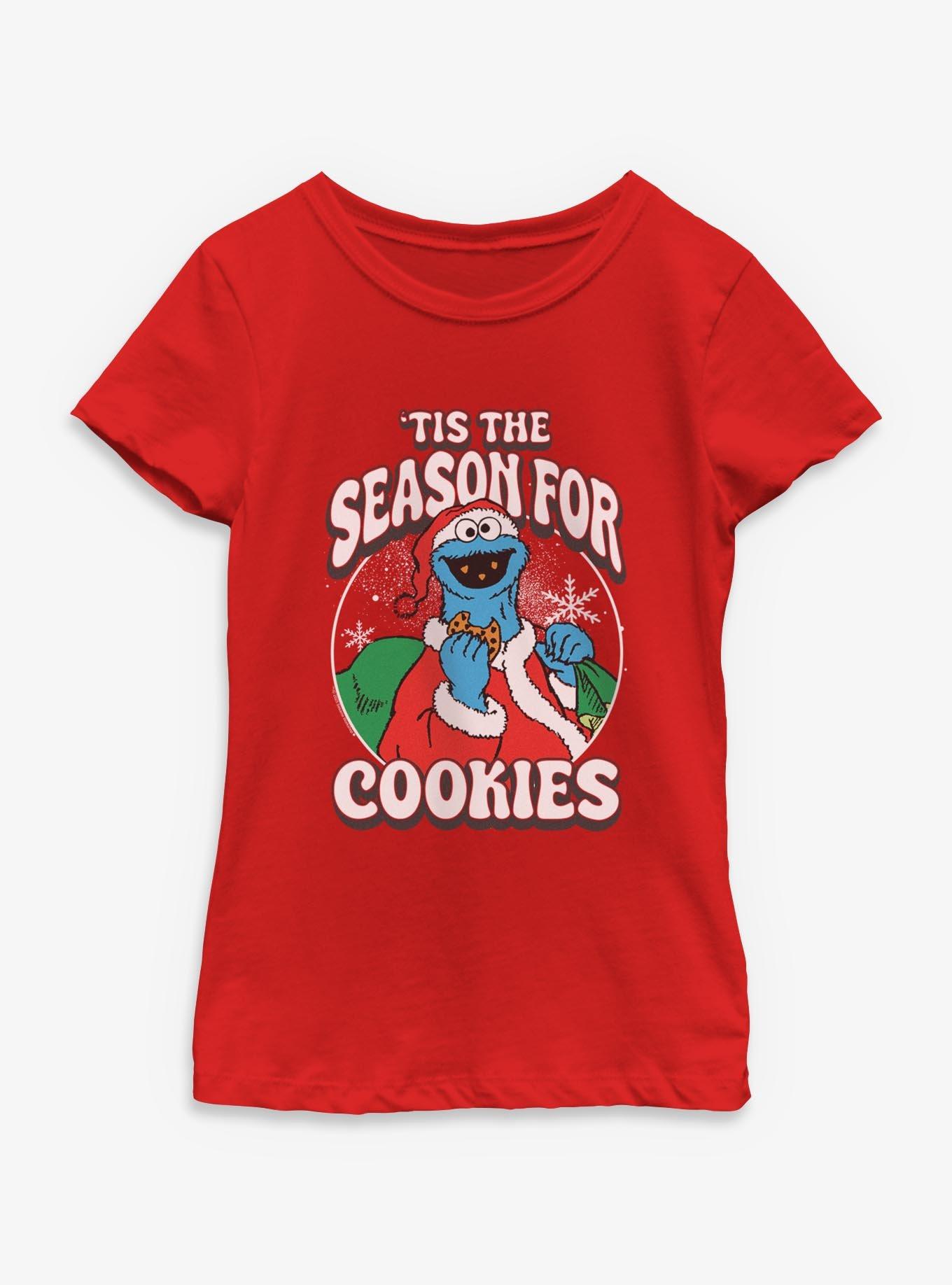 Sesame Street Season For Cookies Youth Girls T-Shirt, , hi-res